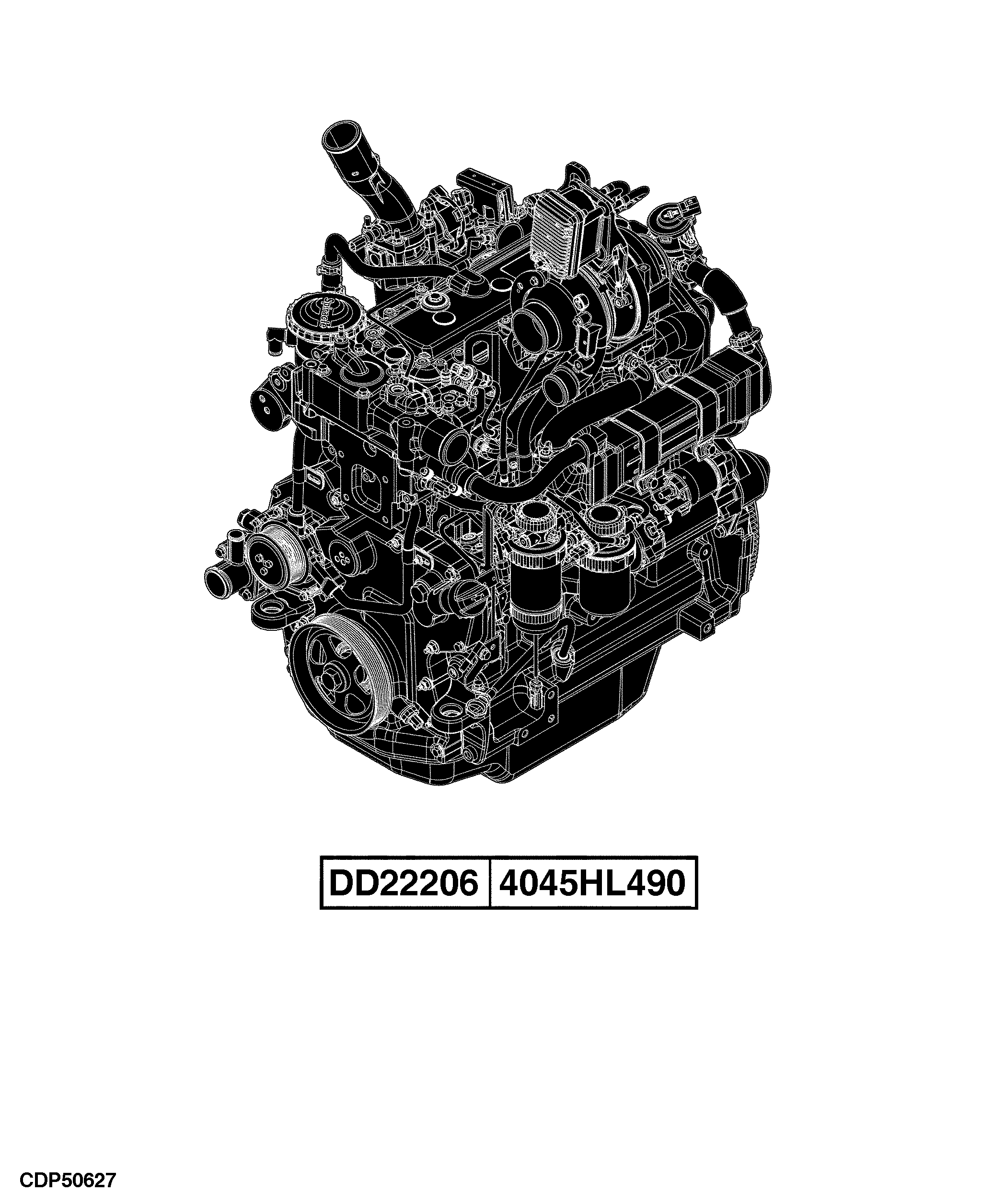 6090MC Tractor (Europe Edition, Engine SN: 4045RXXXXXX)(Interim Tier 4)