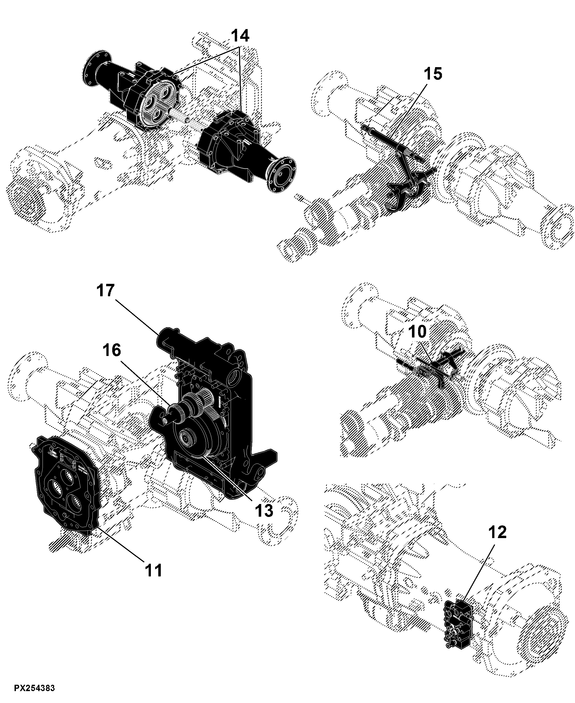 52 PowrReverser™ Transmission, 24 X 12, MFWD