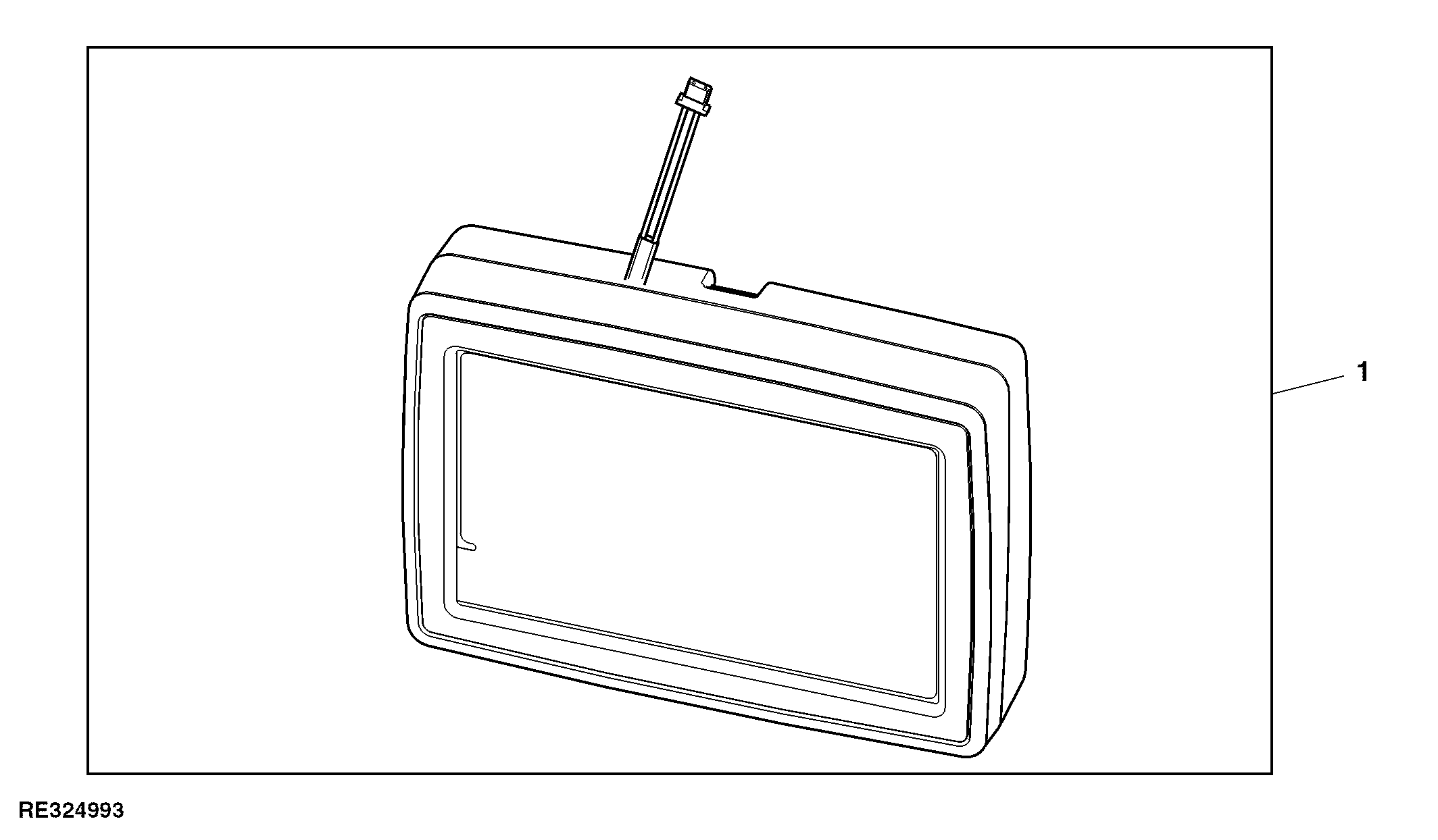 Attachment, Digital Display, Command Center, Touchscreen