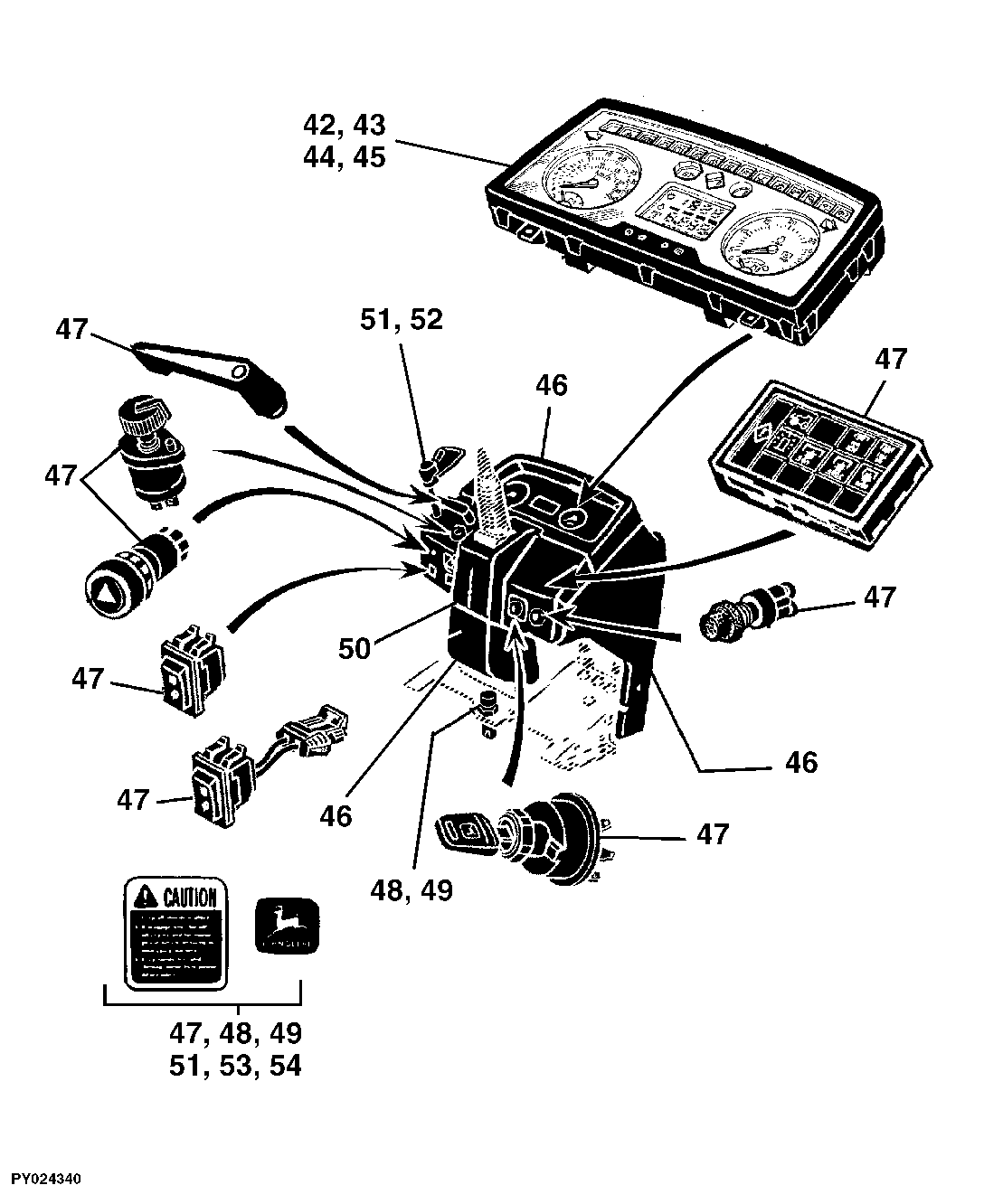 92 OPERATORS STATION, CONTROLS, ACCESSORIES