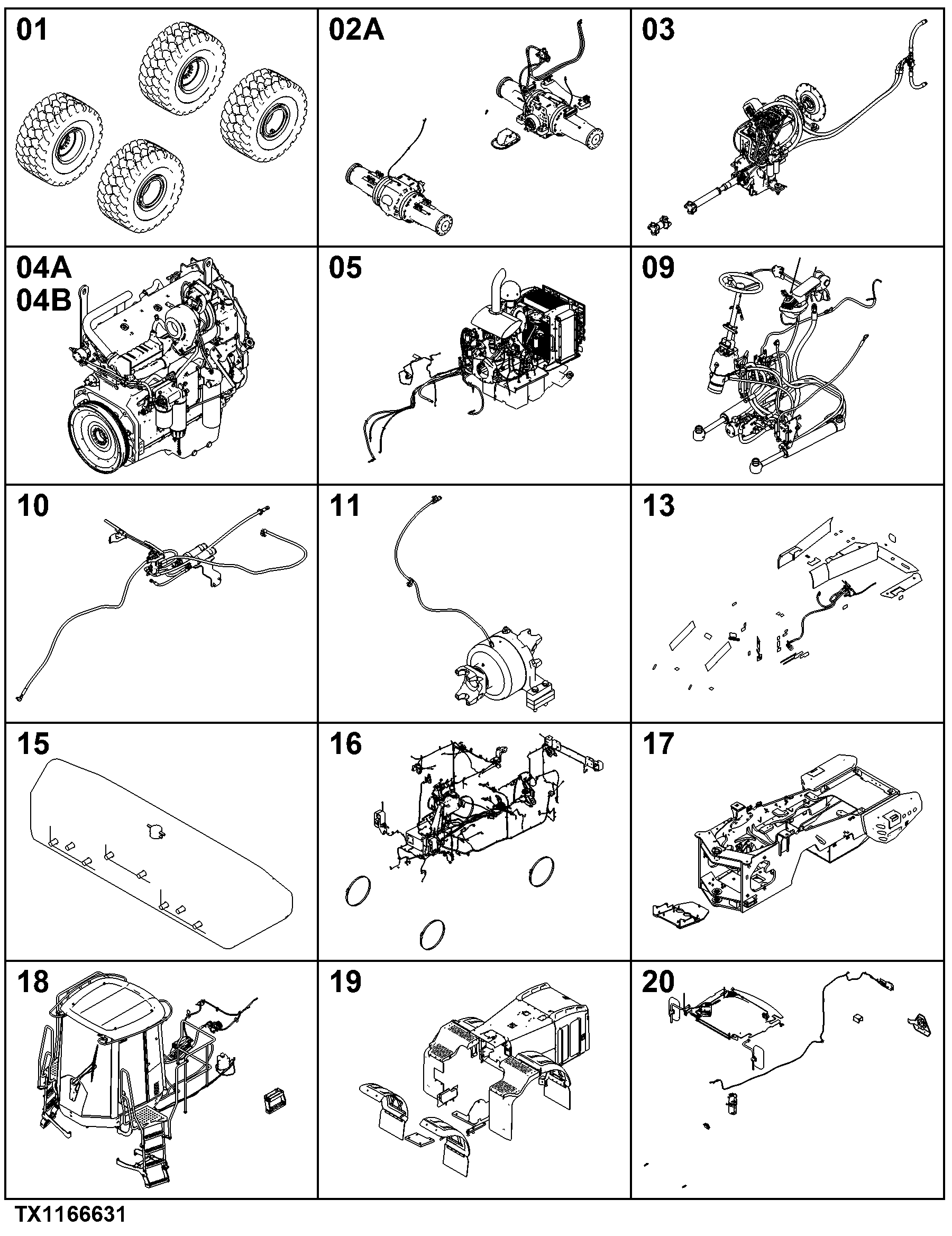 824K Loader (PIN: 1DW824K_ _ _C641970 - 664099)(PIN: 1DW824K_ _ _D641970 - 664099) Engine 6135HDW01, 6135HDW03