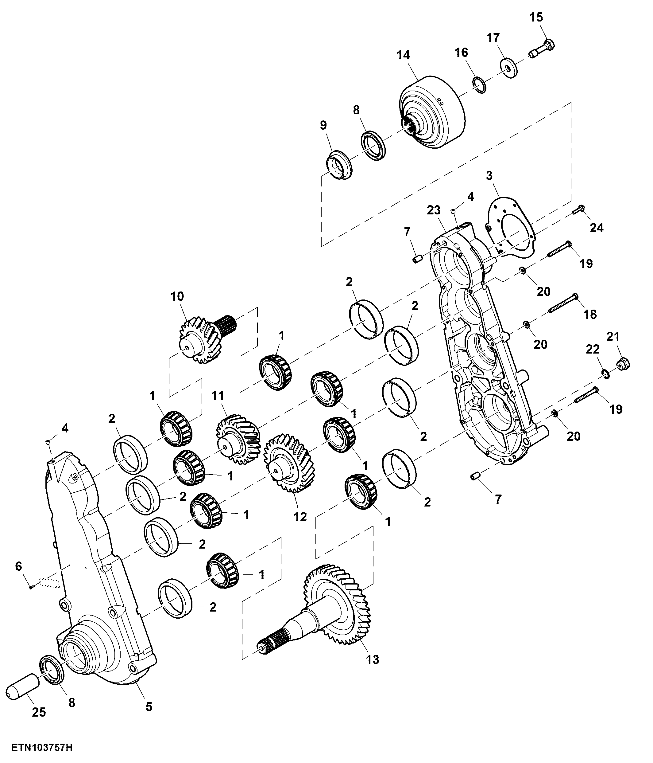Dropbox, Power Takeoff, Single Reduction Axle ( - 066159)