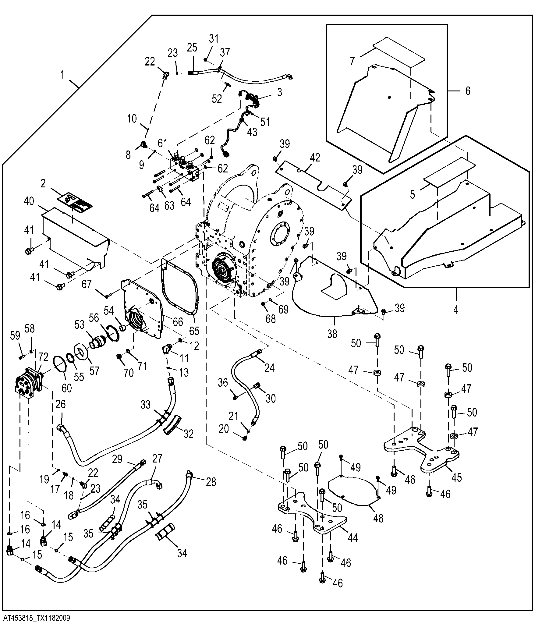 Mechanical to Hydraulic Winch Conversion Kit, 4000 Winch - Dual Function ( - 677800)