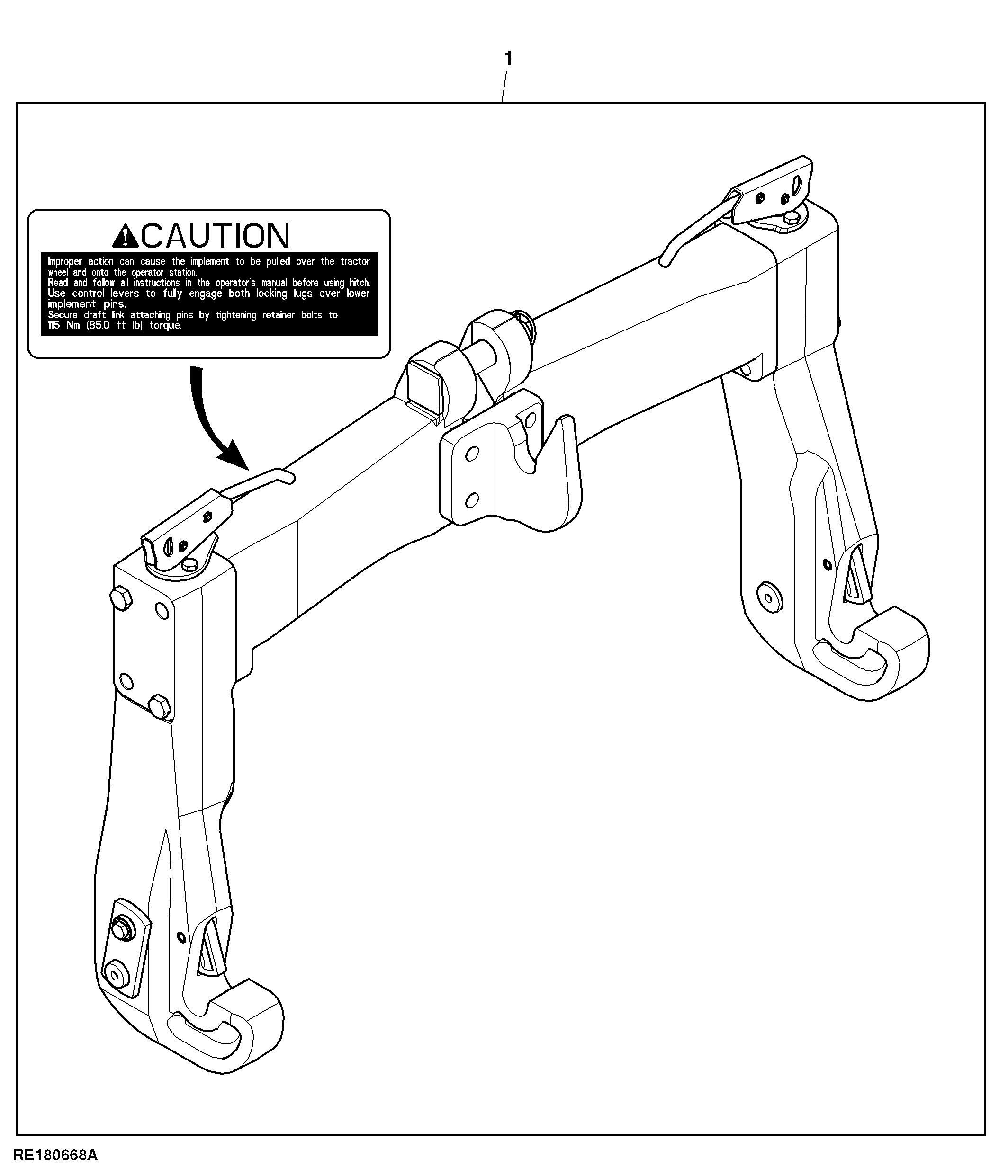 Attachment, Implement Quick Coupler, Category 3 / 3