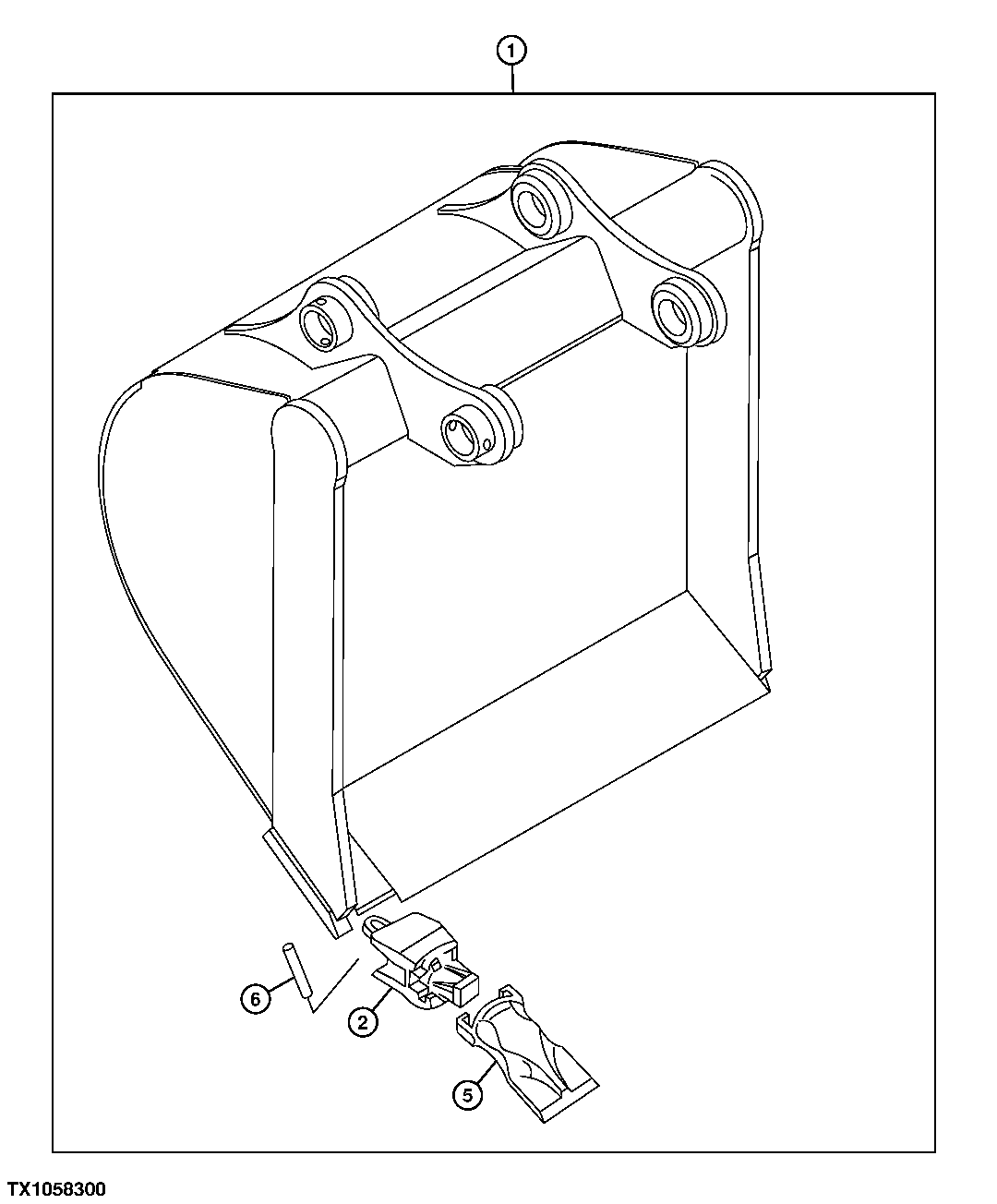 High Capacity Mass Excavating Bucket
