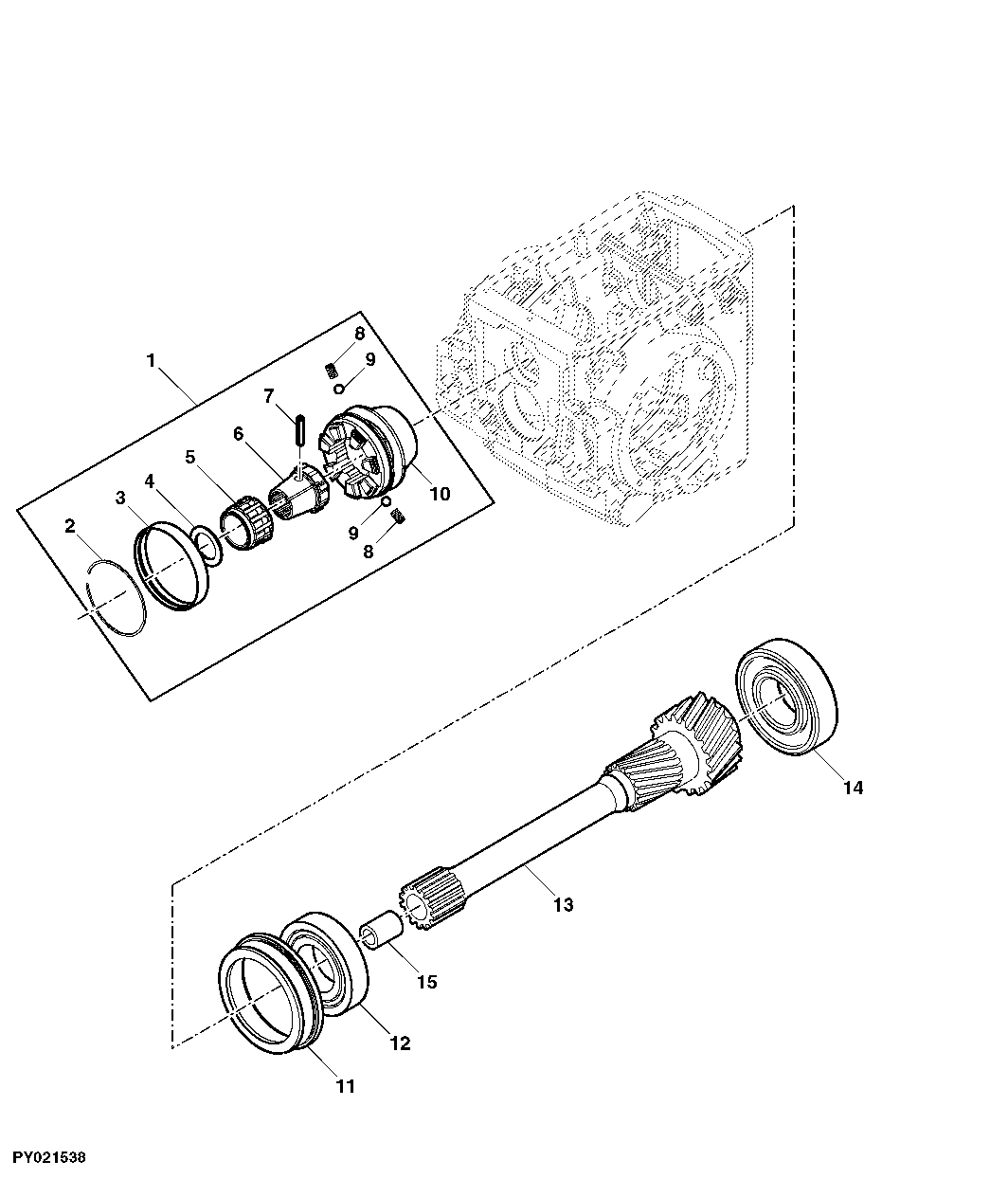 PTO Shaft (540-1000 Rpm PTO With Ground Drive PTO)