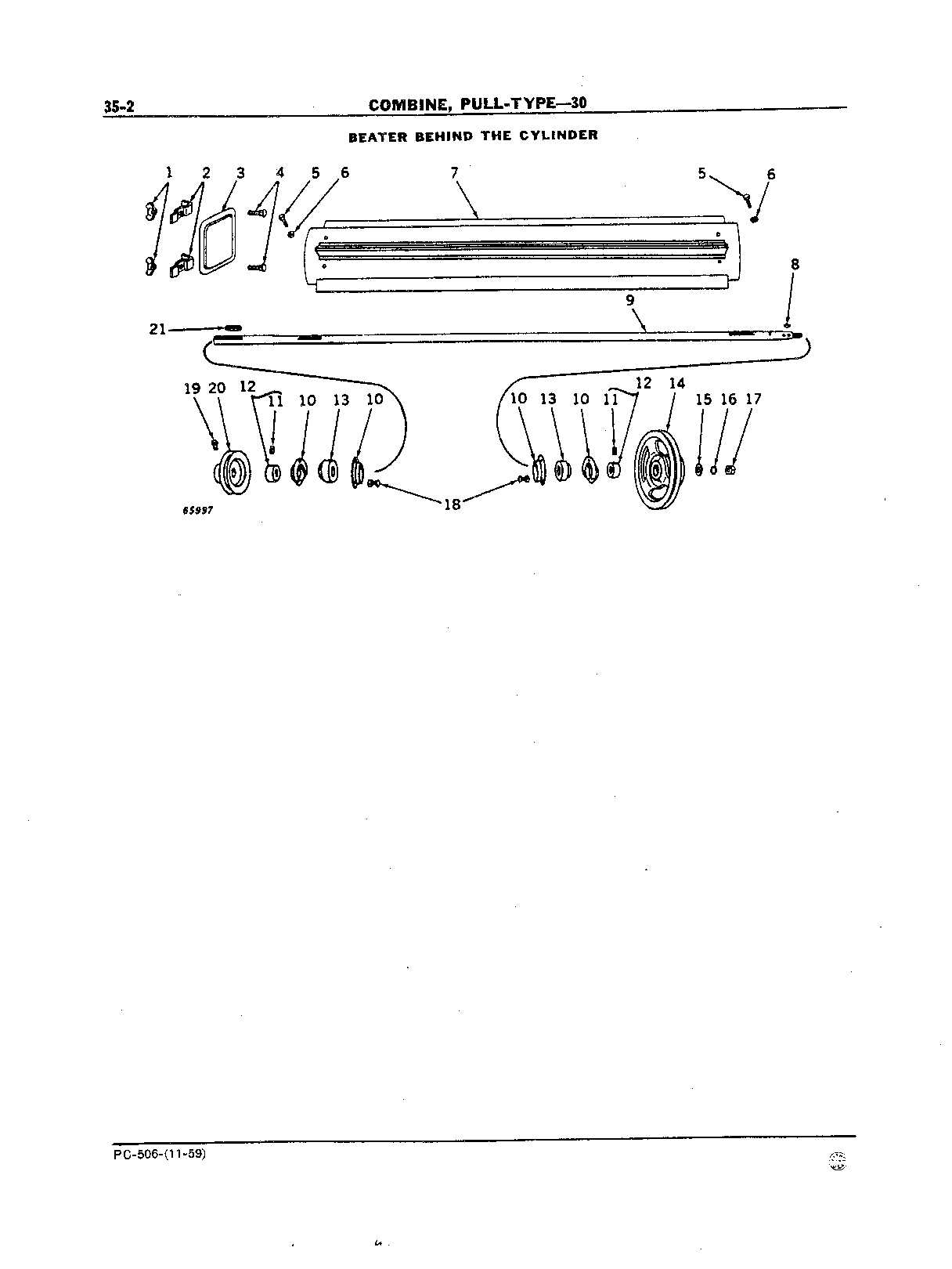Beater Behind the Cylinder