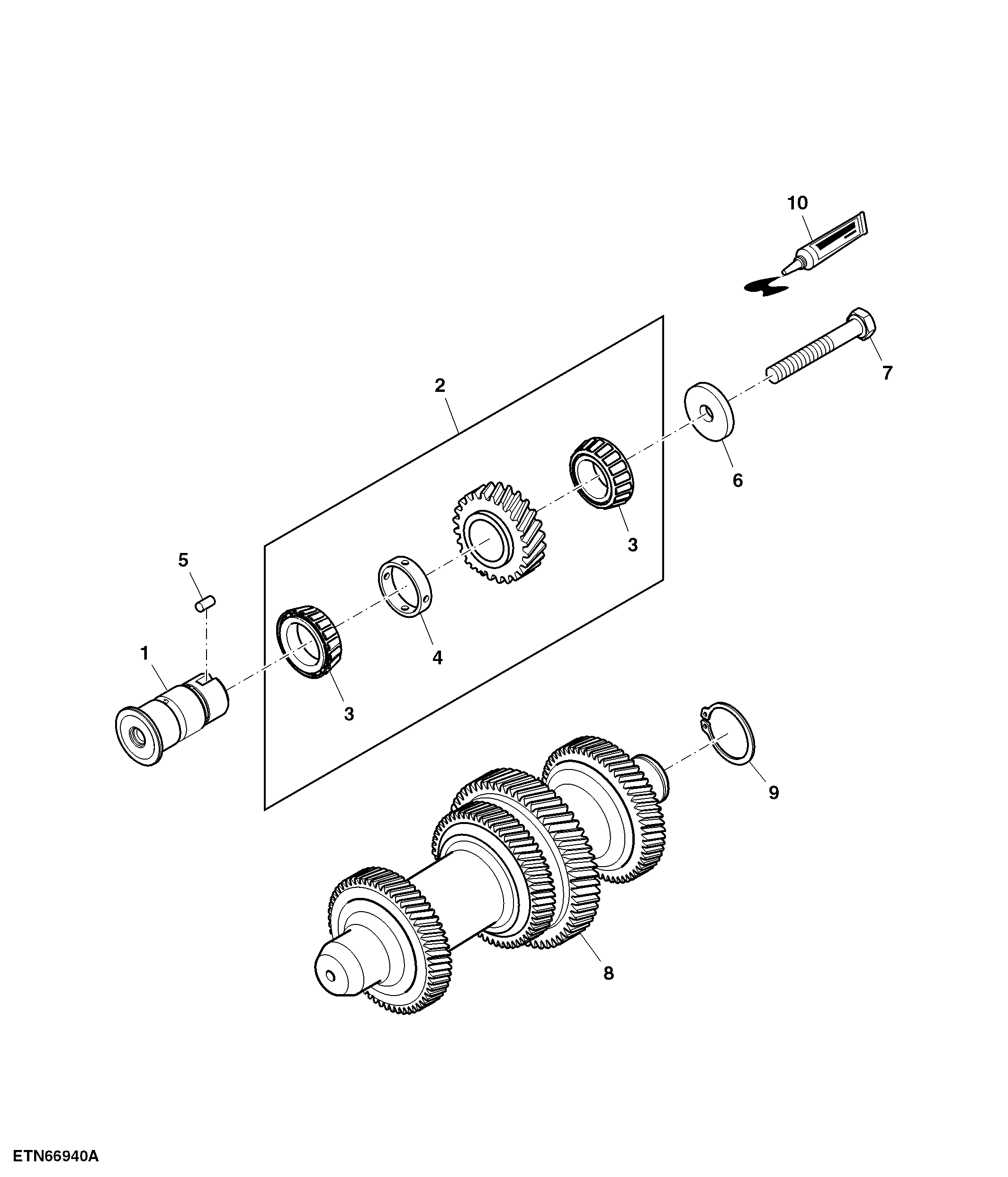 Countershaft, Gear Transmission, SyncroPlus™