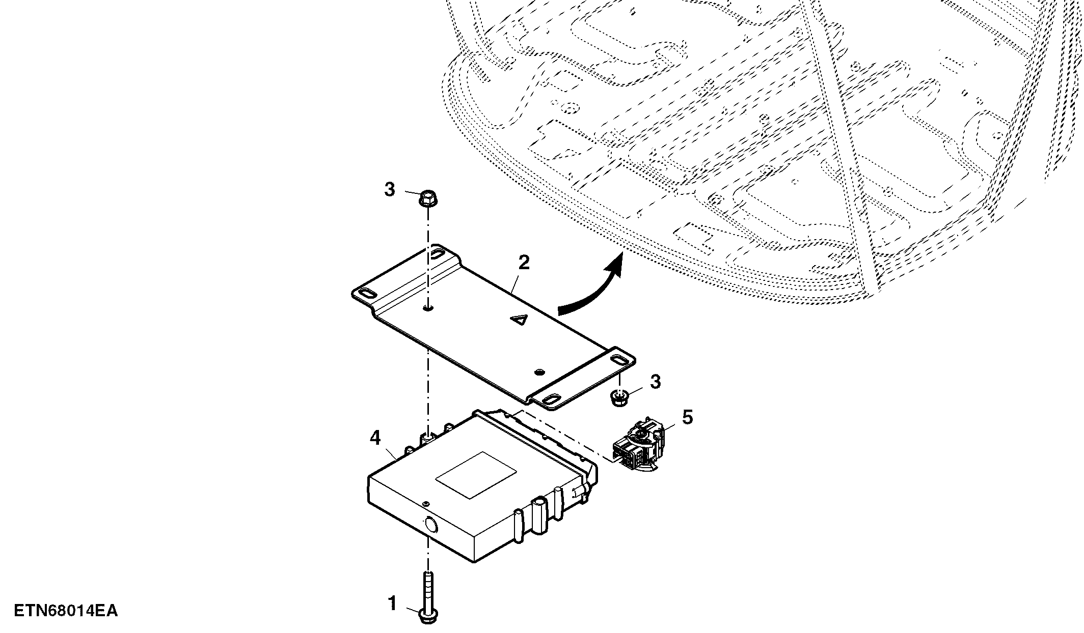 Blank Controller, AutoTrac™, Closed Center Hydraulics
