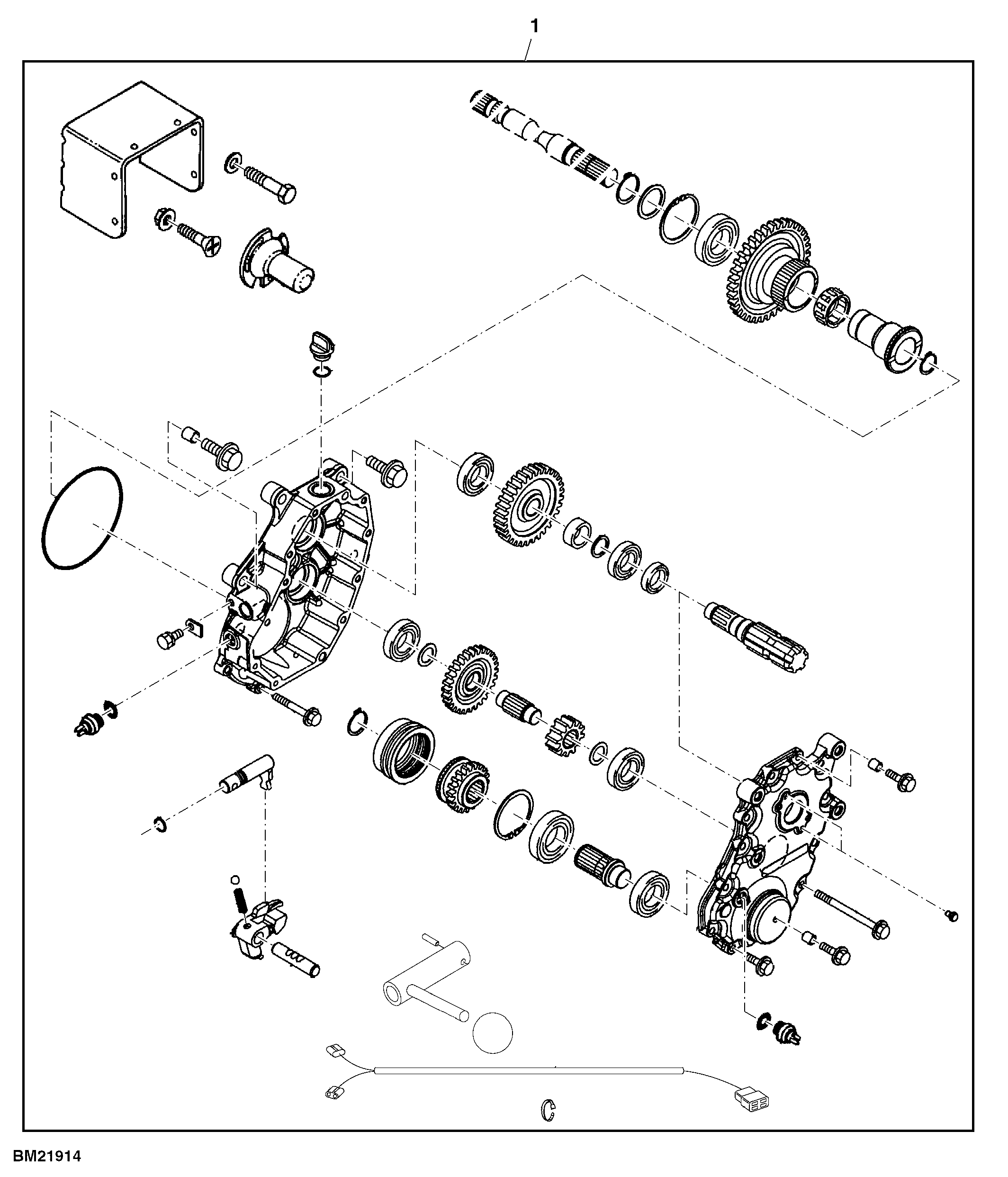 Attachment, Rear PTO, 540 RPM