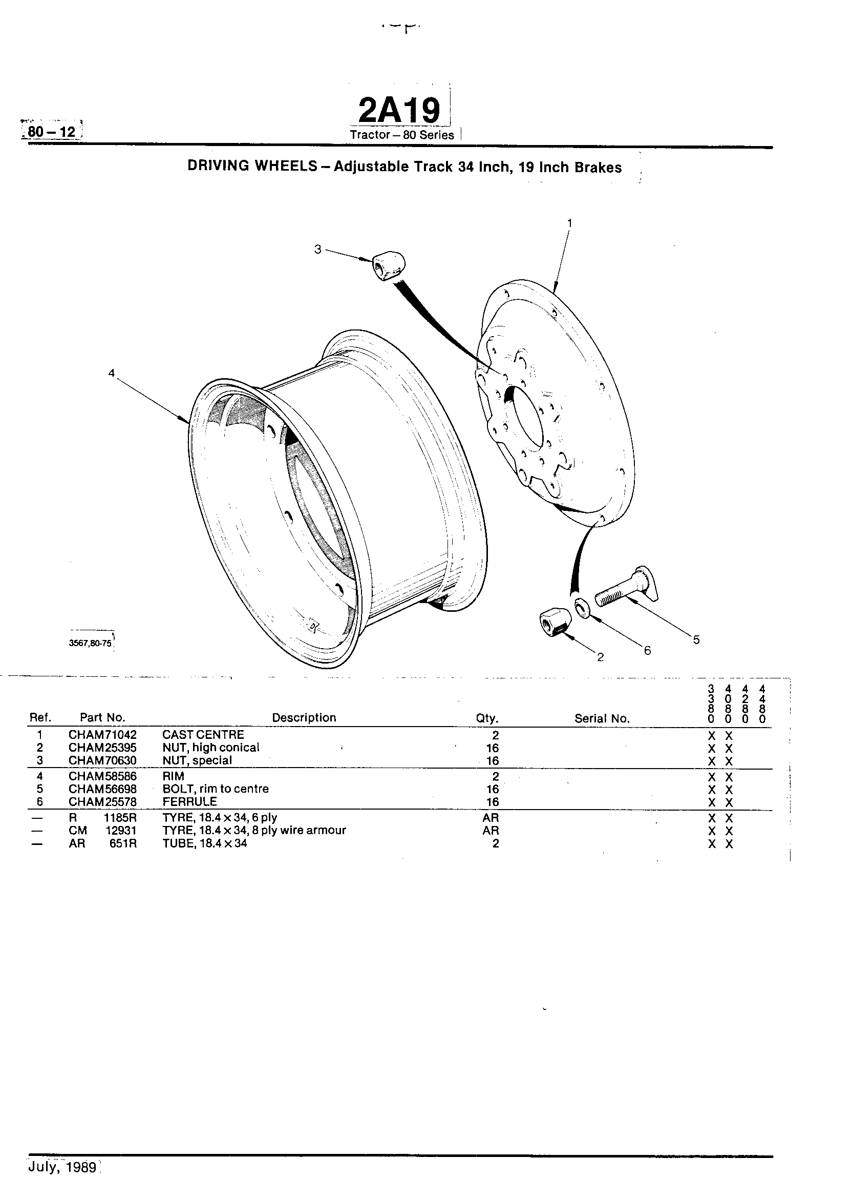 Wheels, Front Axle, Sheet Metal, Misc. Driving Wheels (Continued)