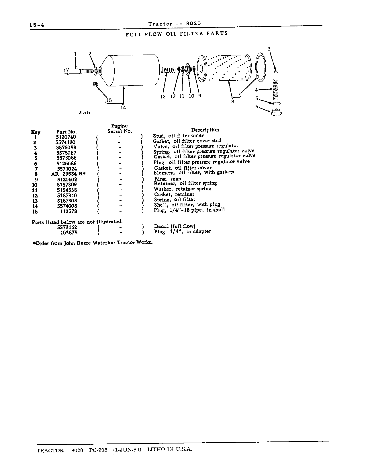 Section 15-Lubrication System (Continued)