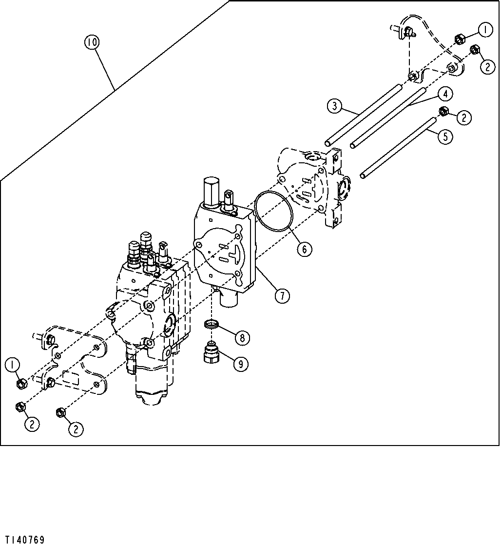 Auxiliary Valve Kit (Loader Valve) ( - 913479)