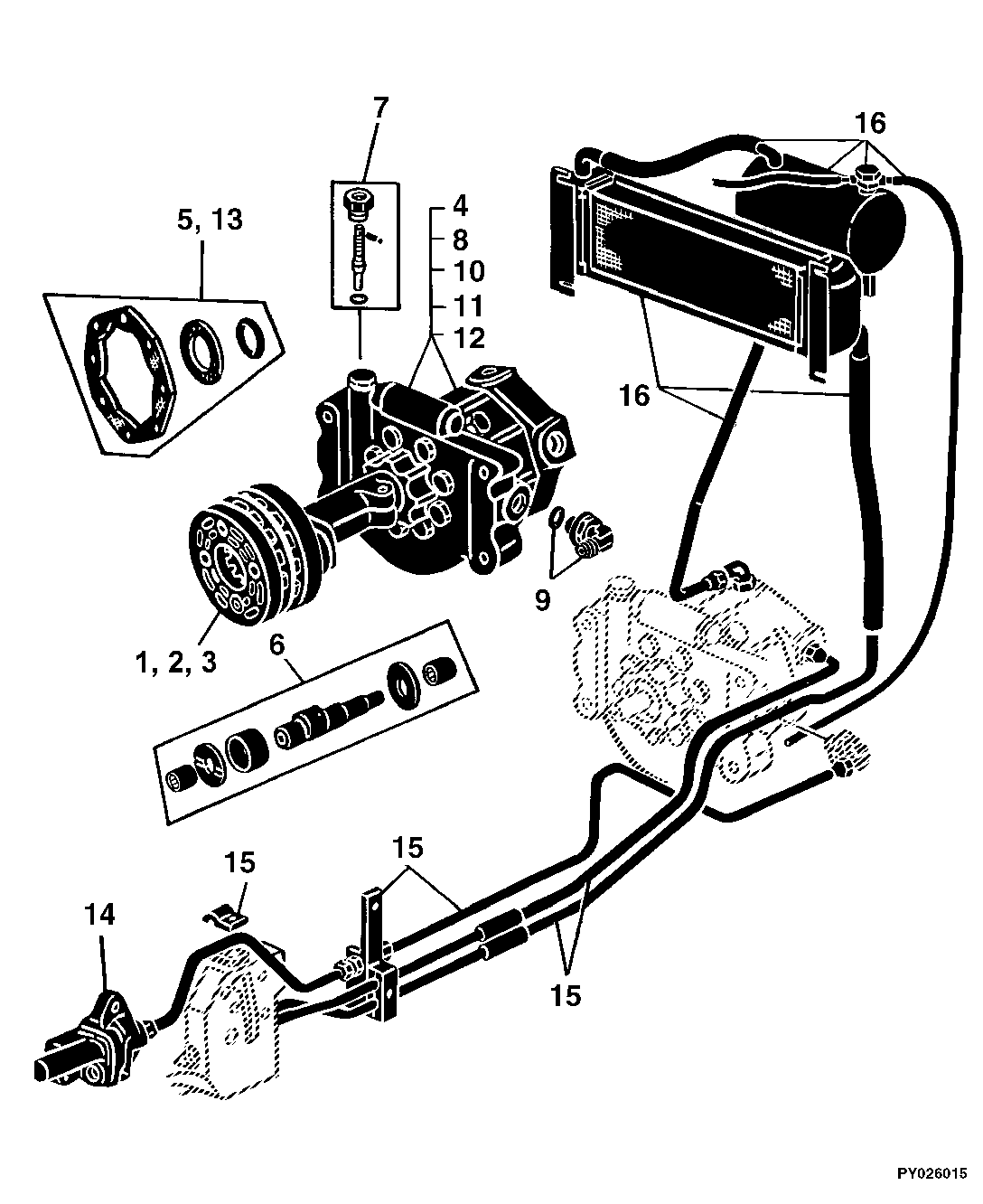 71 HYDRAULIC PUMPS, ROCKSHAFT, 3-POINT HITCH