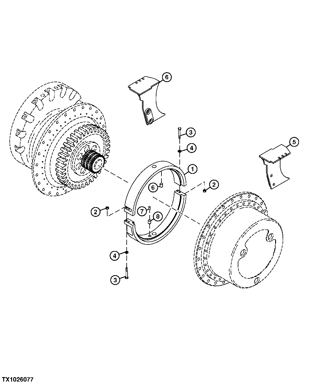 Final Drive Guard and Guard Ring with Waste Handler Package