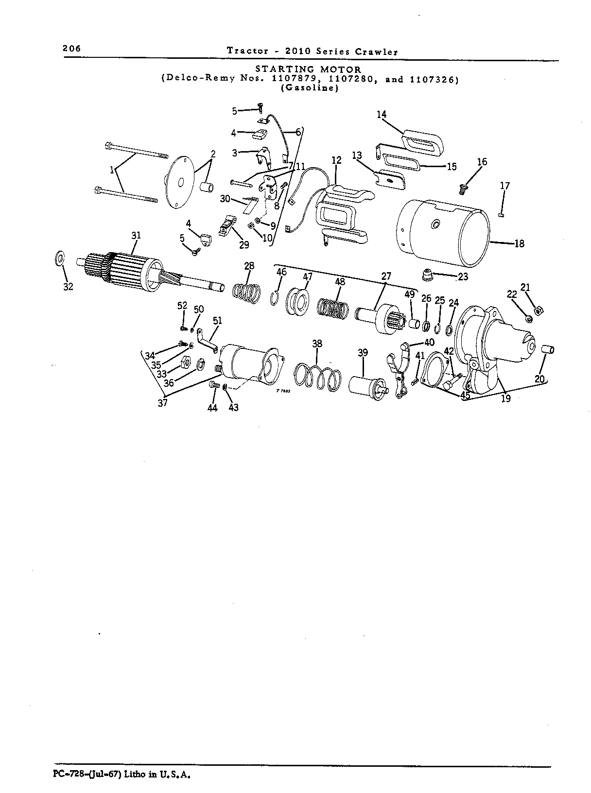 Motor, starting (Continued)