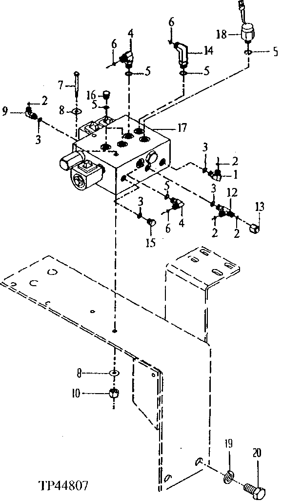 Valve, Pressure Reducing, Park Brake, And Diff. Lock (788774 - )