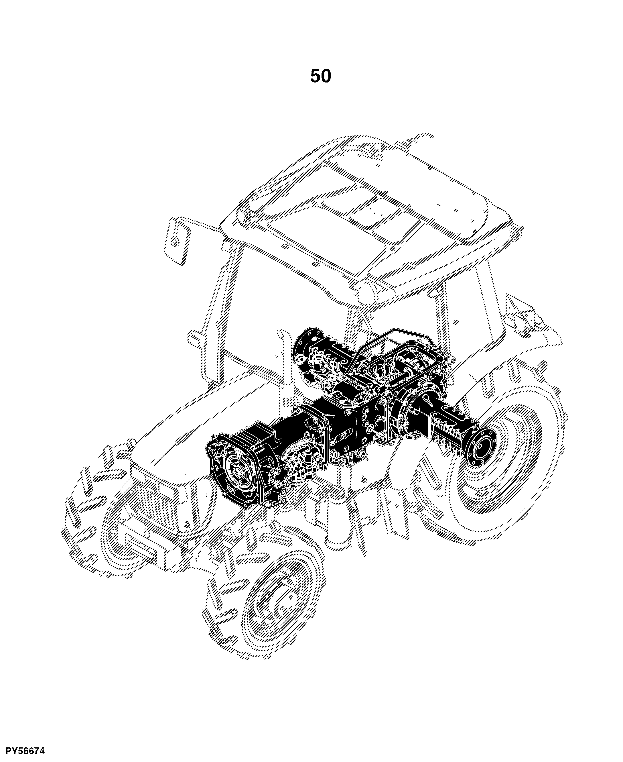 5055E Tractor (IT4)(9X3 TSS Transmission W/ Cab)(12X12 PR Transmission W/ Cab and OOS) (North America Edition)