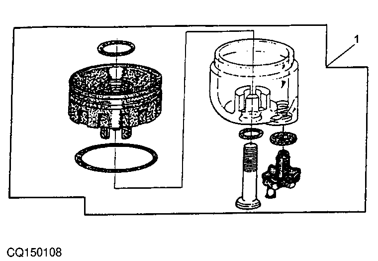 WATER SEPARATOR/SEDIMENT BOWL