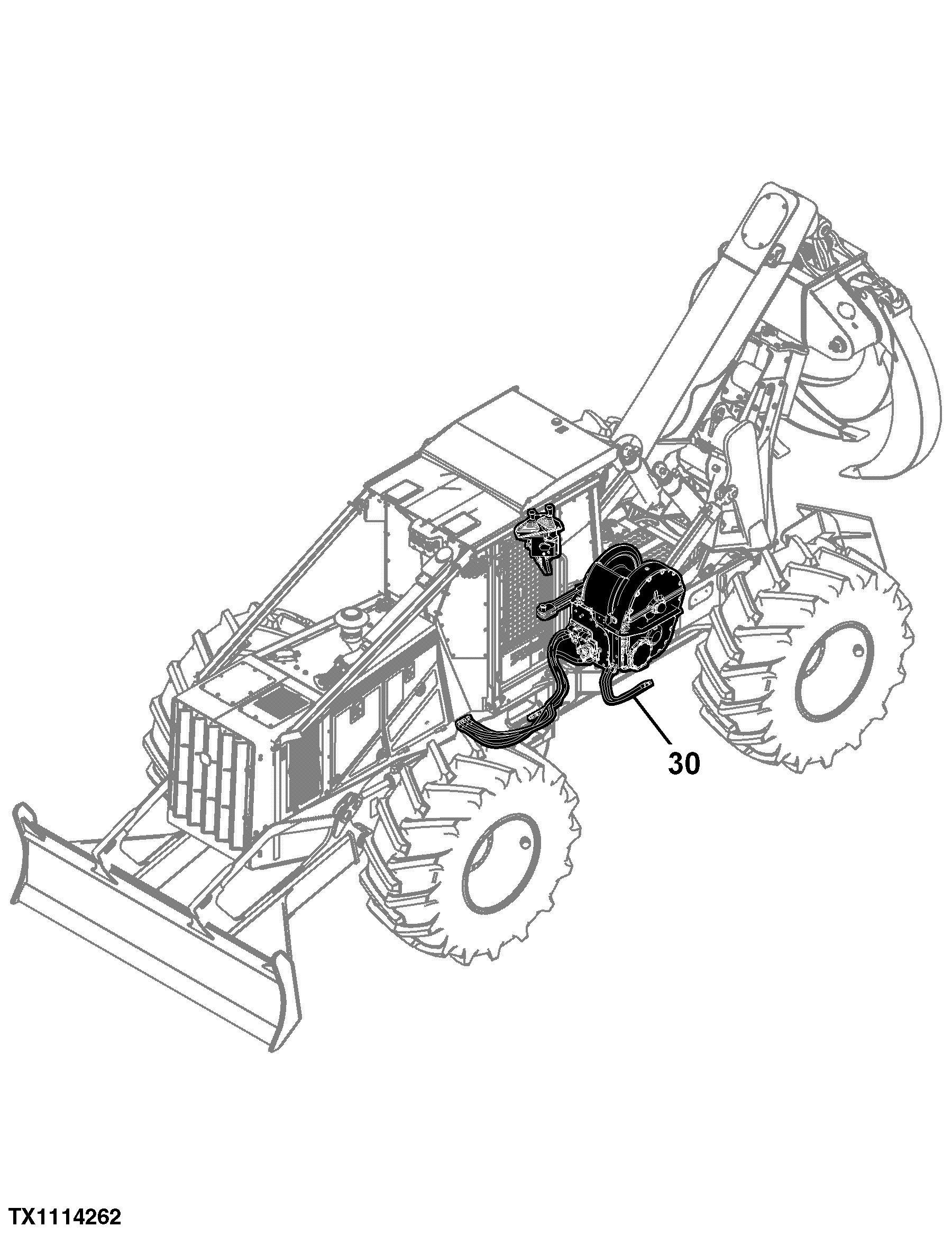 748H Cable and Grapple Skidder (PIN: 1DW748HX_ _C630436 - C666892) (PIN: 1DW748HX_ _D630436 - D666892)