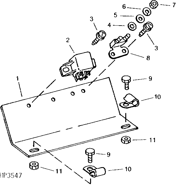 Throttle Control Panel, Relay And Circuit Breaker