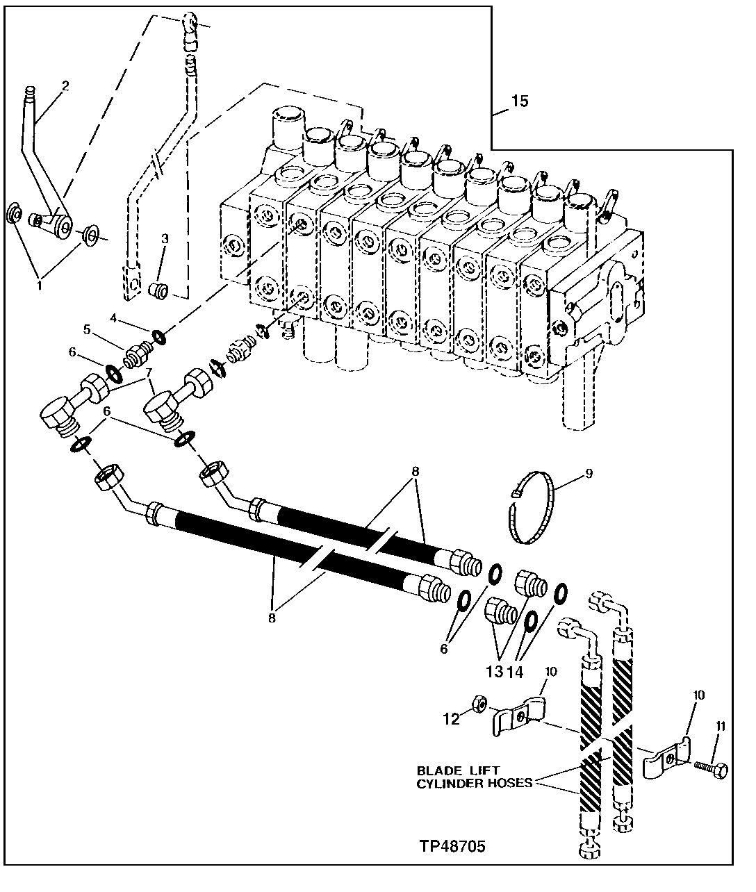 Blade Lift Lever Conversion Kit (One Hand Lever)