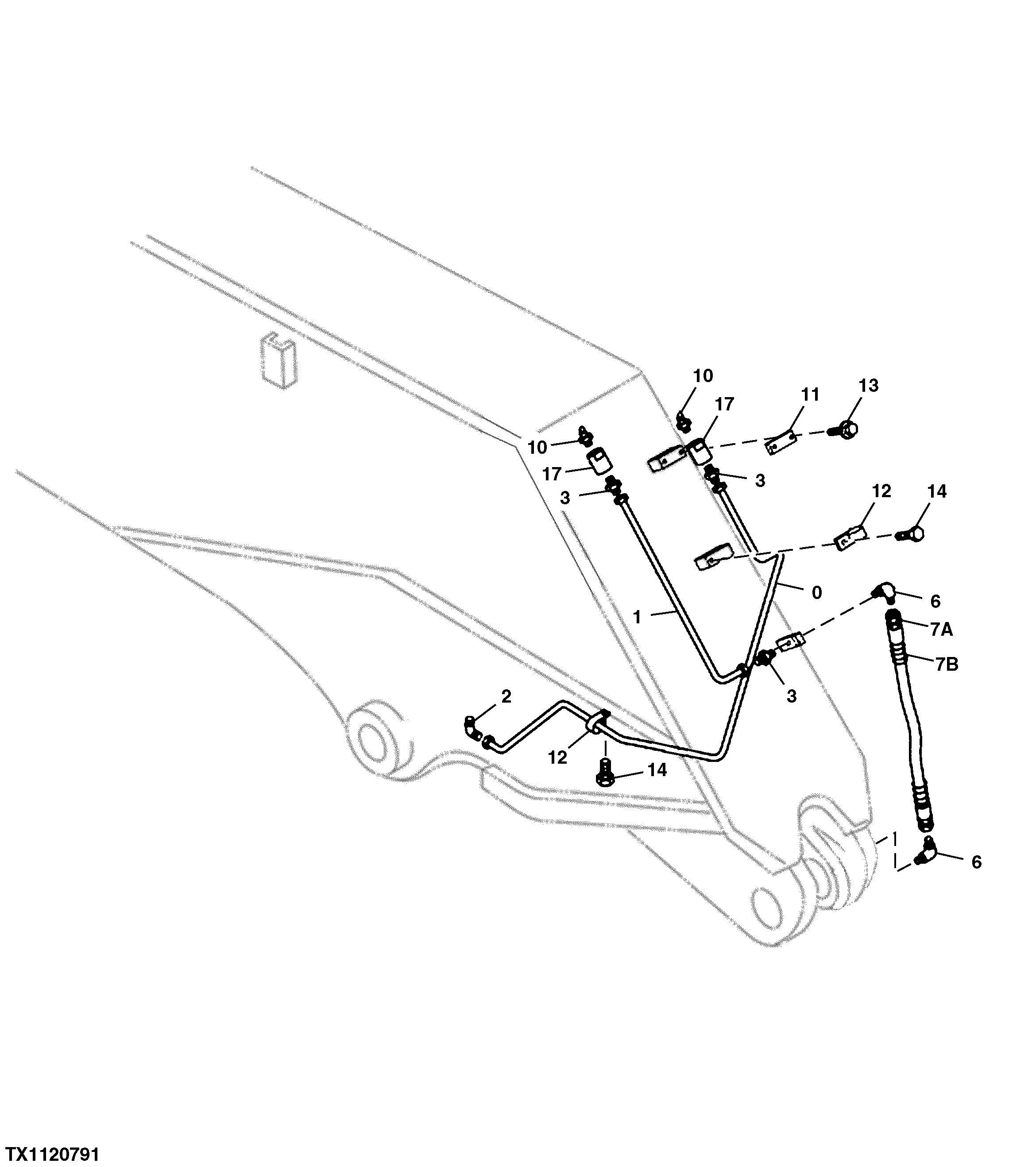 Lubrication System (2 of 2) (Super Long Front) 22m