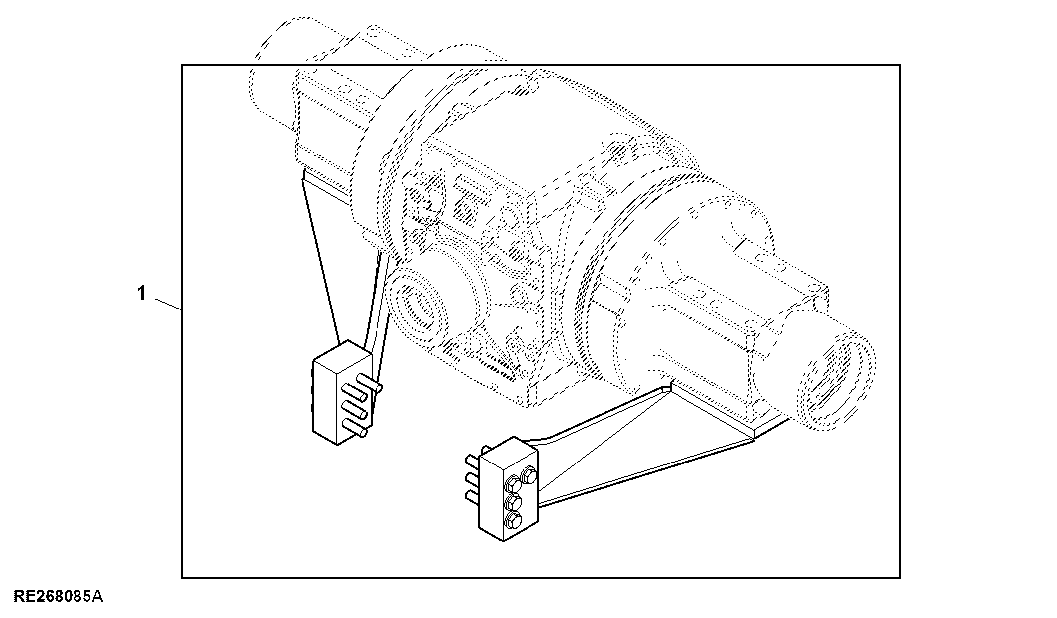 Attachment, Rear Axle Supports