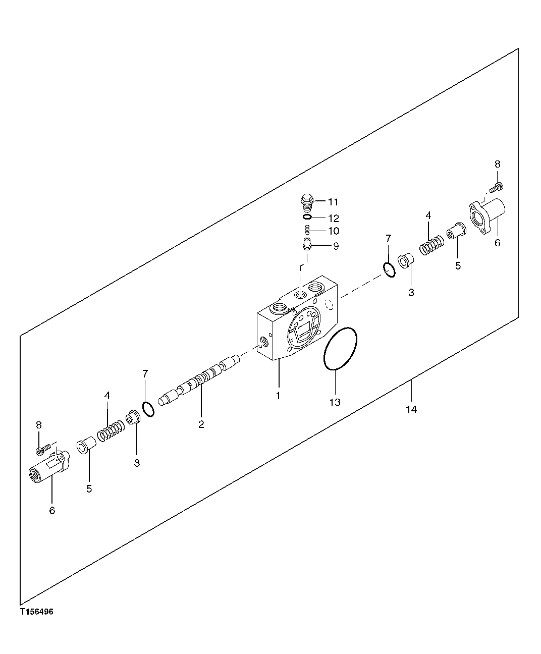 Swing Flow Control Valve Components Section