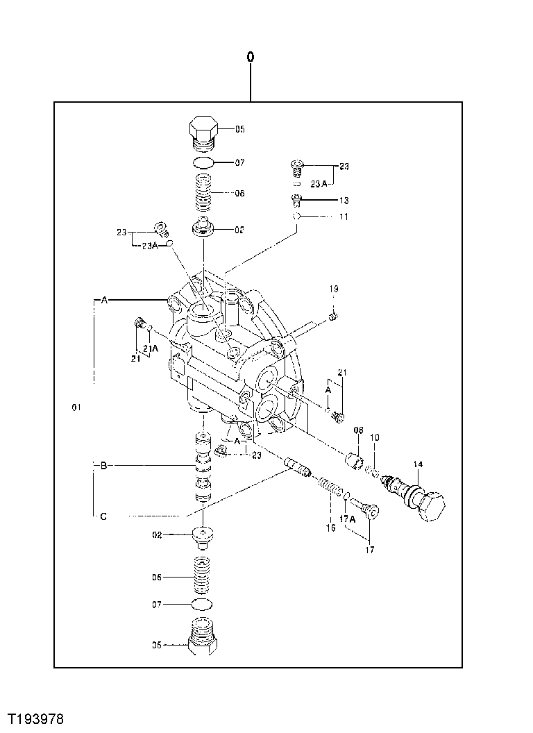 Propel Motor Brake Valve Components (XXXXXX - )