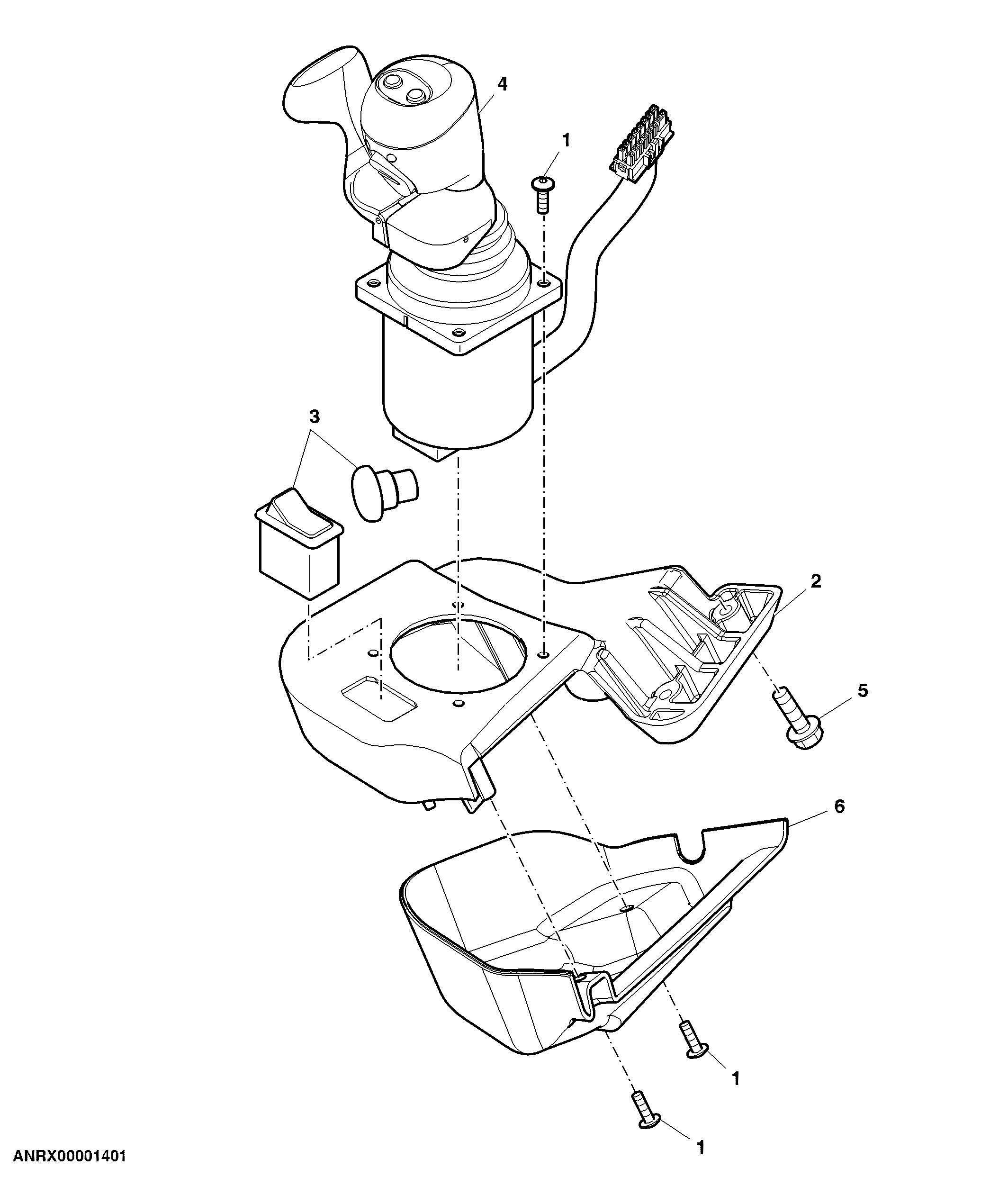 Front Loader Controls, EH Gear Shifting, Command ARM™