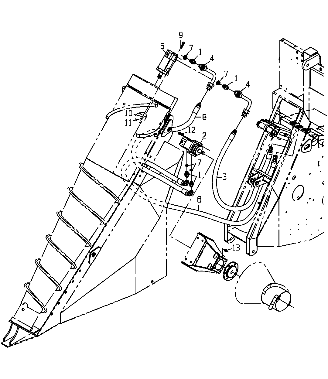 Lines - Scroll - Right/Side Knife/Cd (Track)