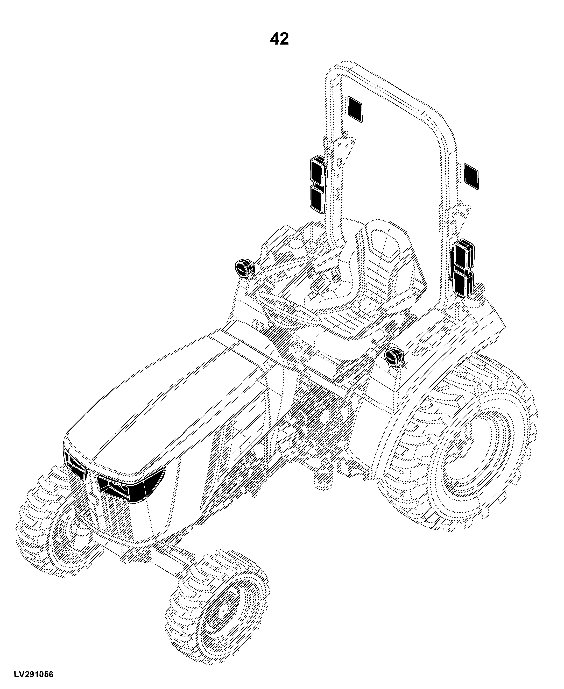 2032R Tractor (GH100008- )(North America Edition)