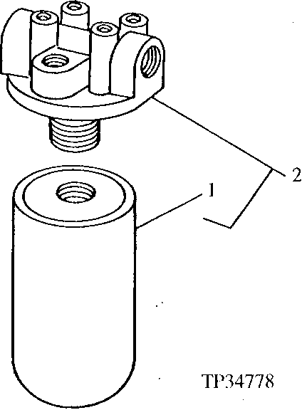 FRONT WHEEL DRIVE PUMP FILTER (543490 - )