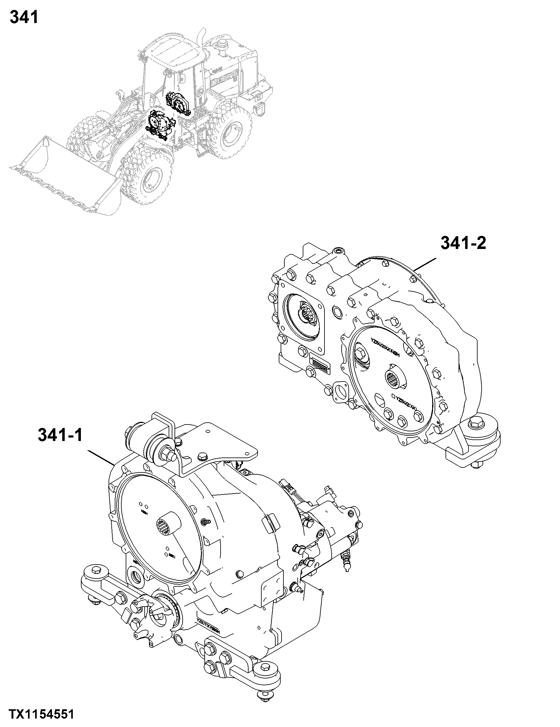 0341 Housings, Covers and Complete Transmissions