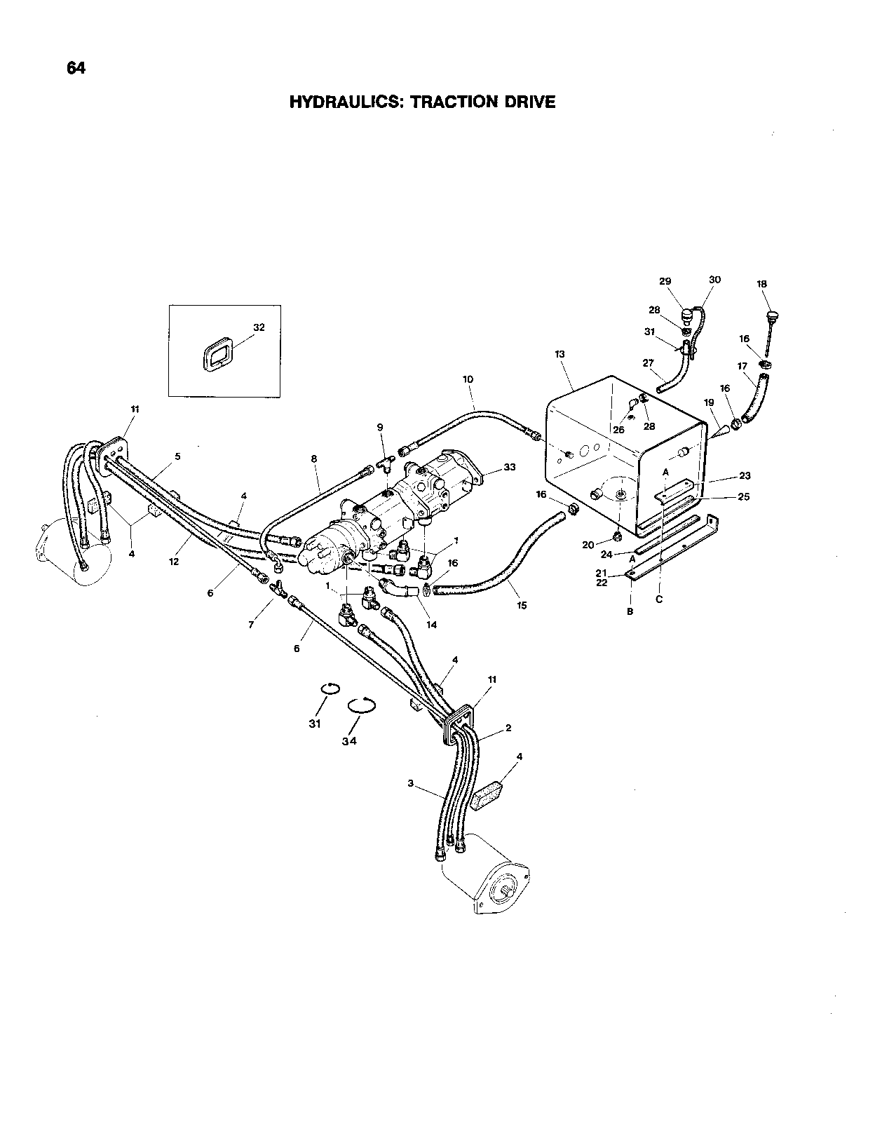 Cooler, Hydraulic Oil (Continued)