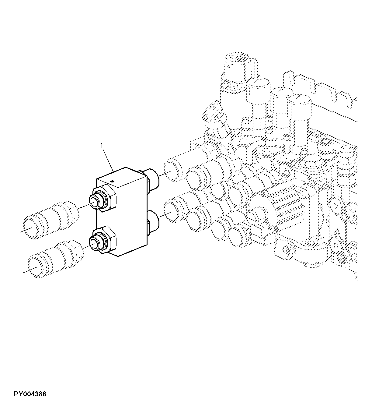 CHECK VALVE, SCV WORKPORT