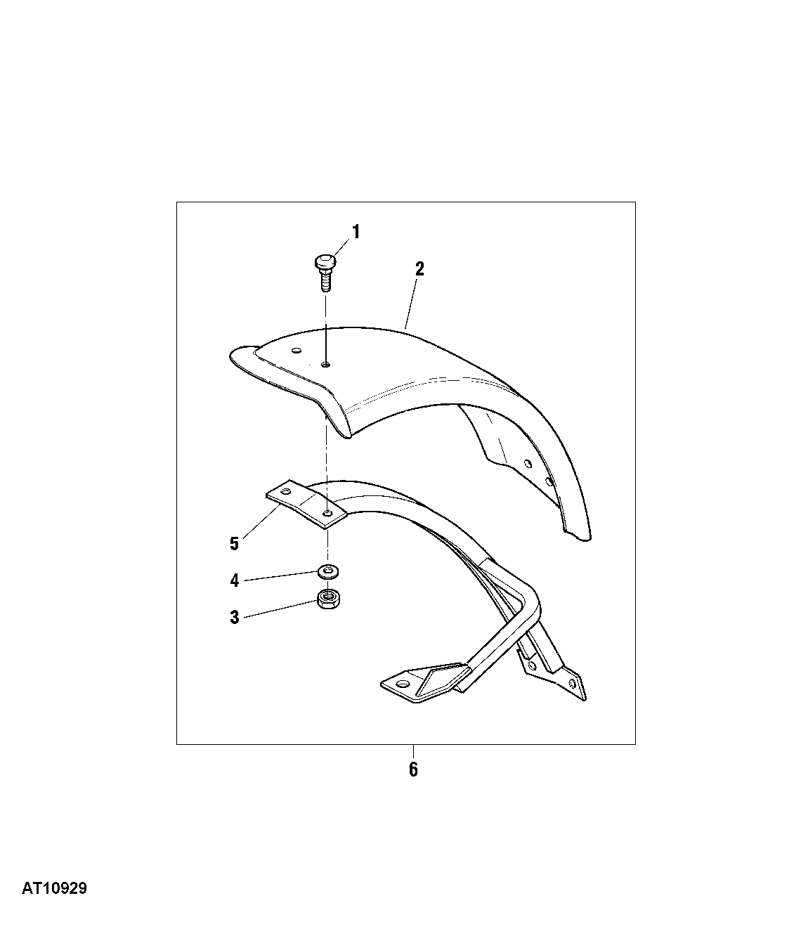 FRONT FENDERS, FIELD INSTALLATION KIT - WITHOUT 4WD