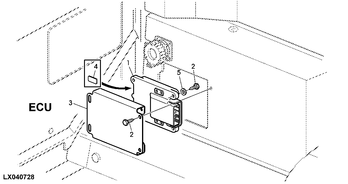 TIER II ENGINE CONTROL UNIT WITH CAB (ECU, LEVEL 12)