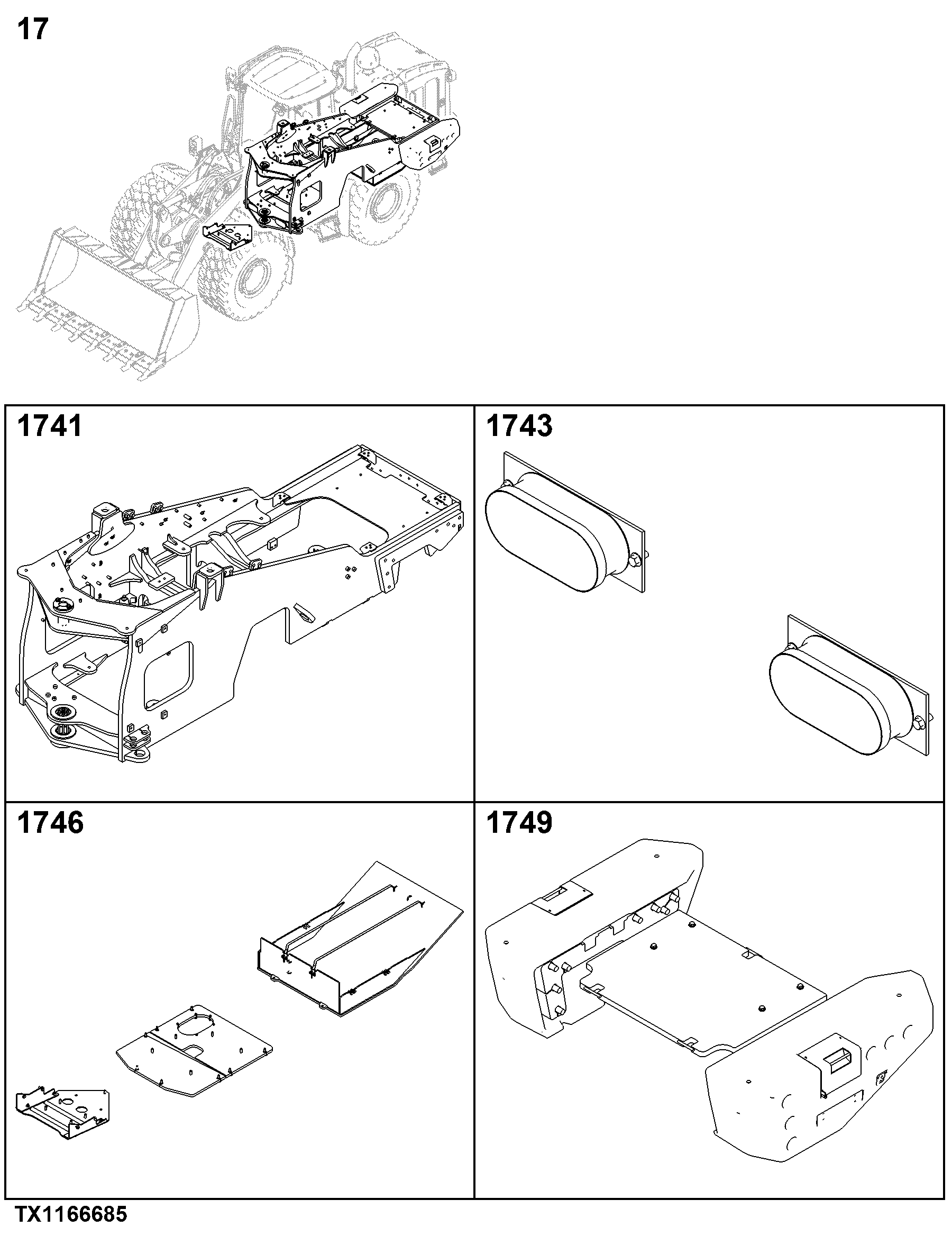 17 Frame, Chassis, or Supporting Structure