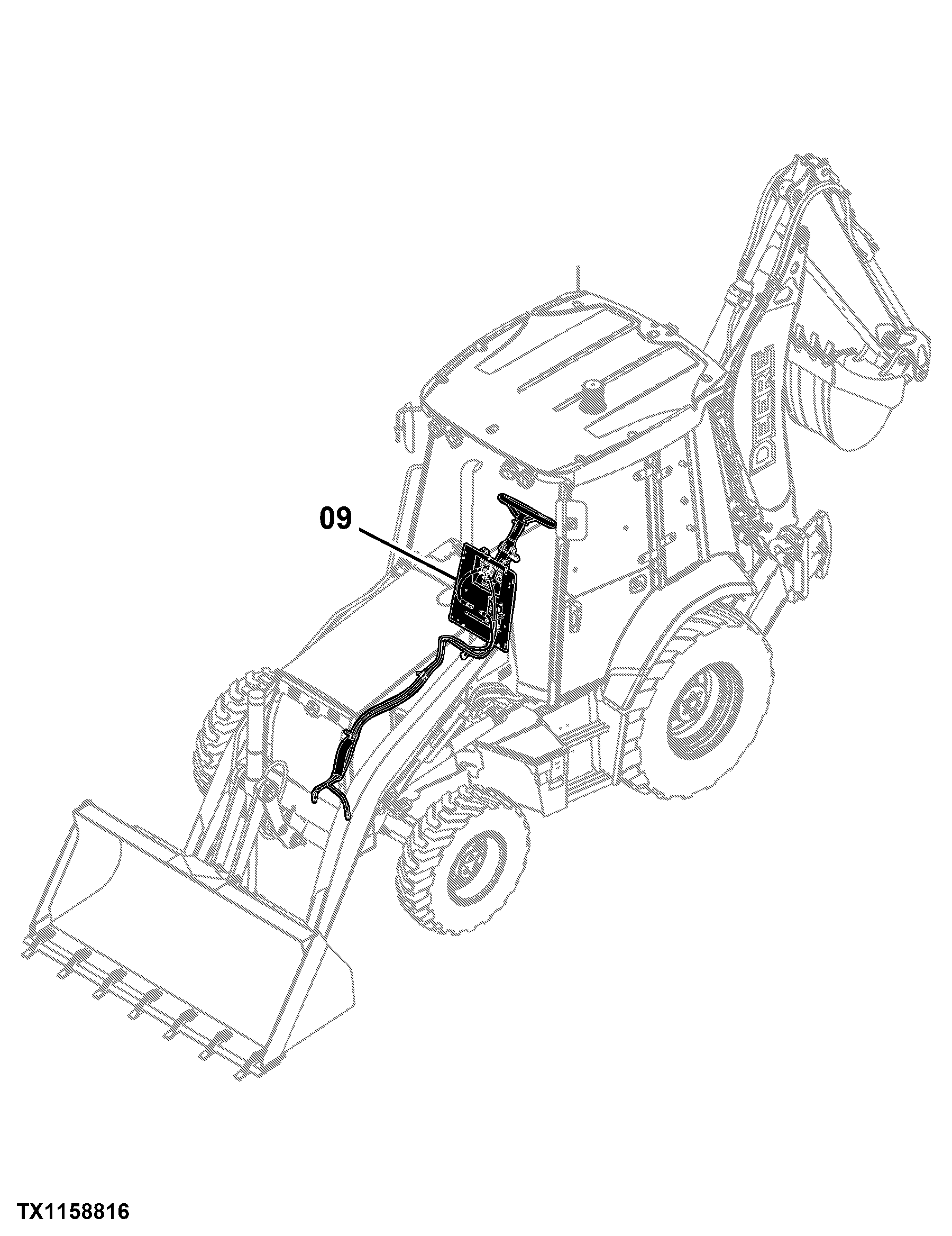 310K Backhoe Loader (Engine 4045TT096, 4045TBZ01)(PIN: 1BZ310KX_ _C000001- )