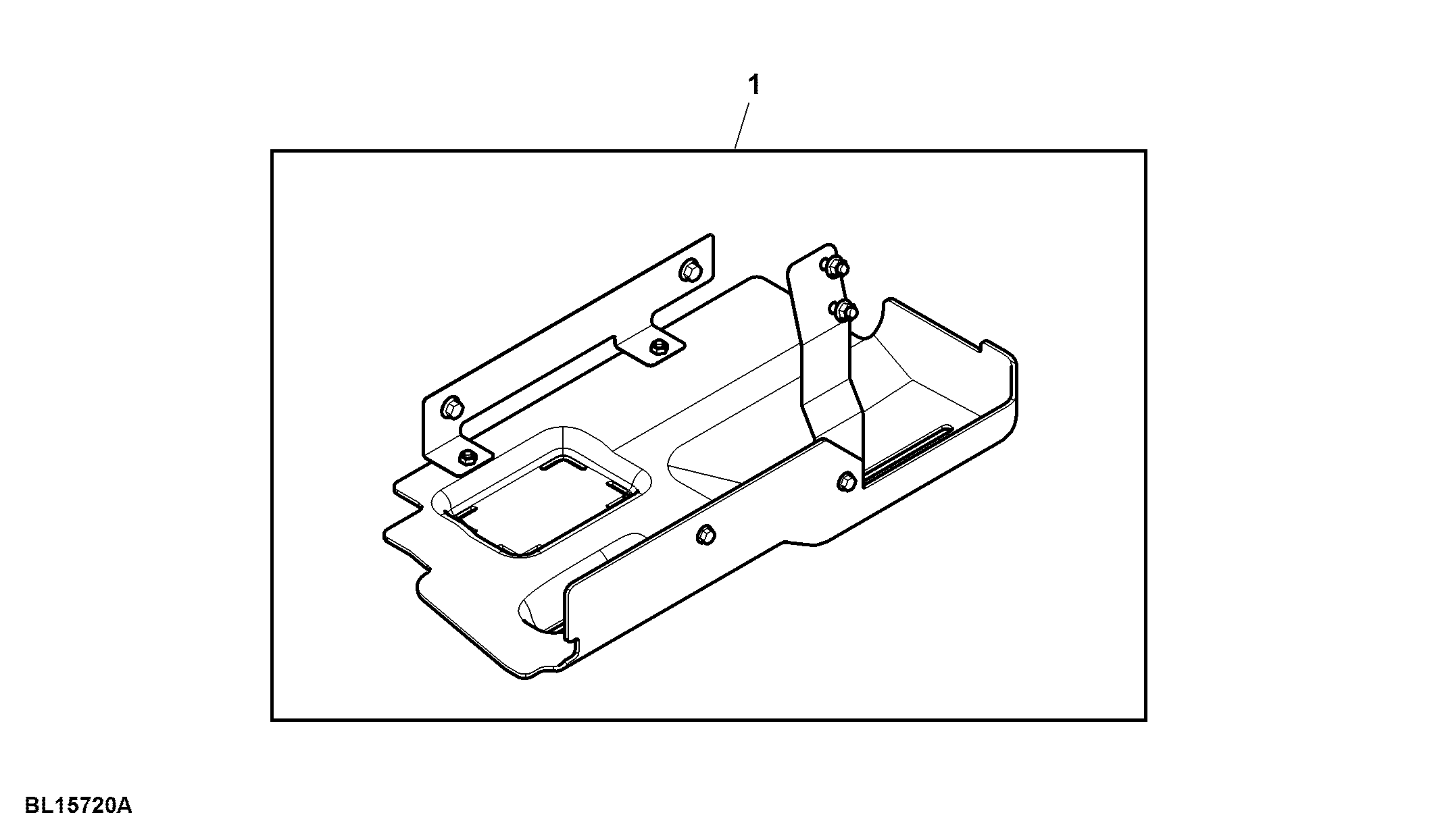 Attachment, Battery Splash Guard