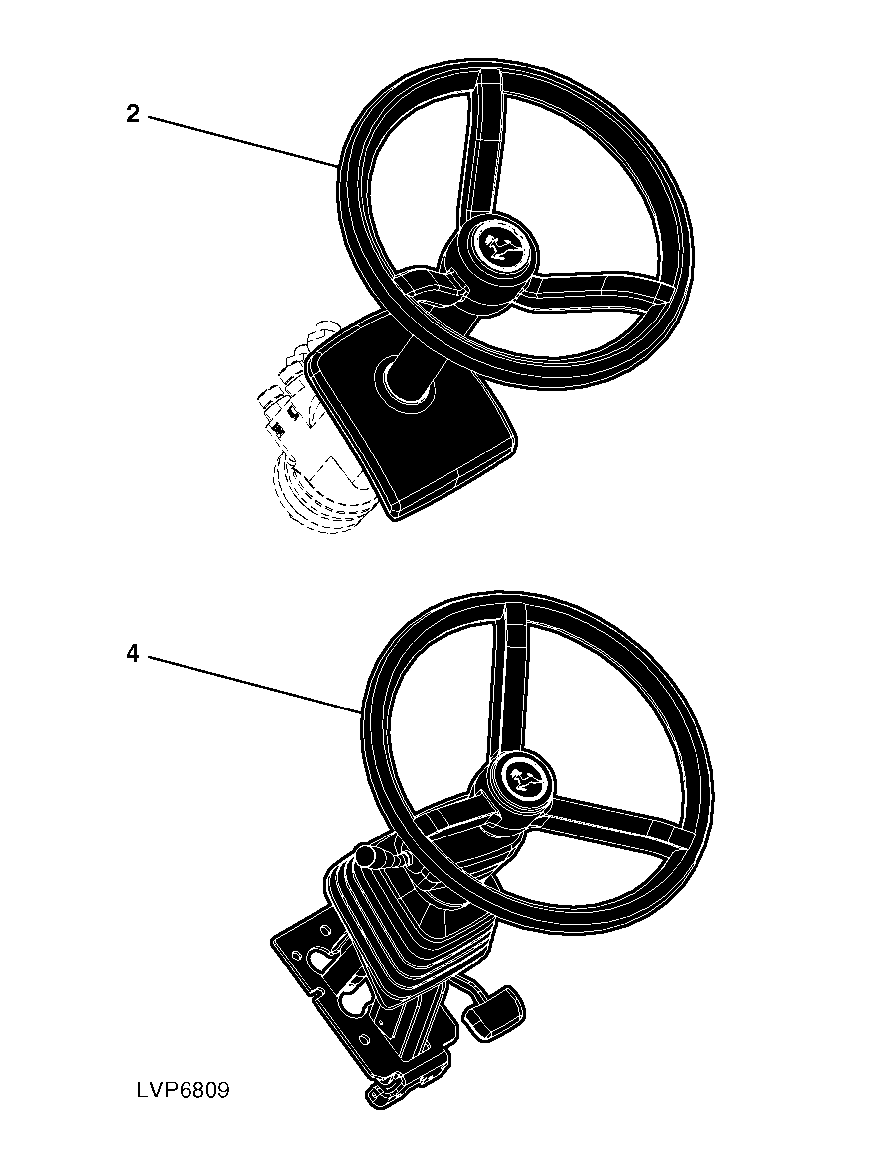 610 Steering Controls Tractor