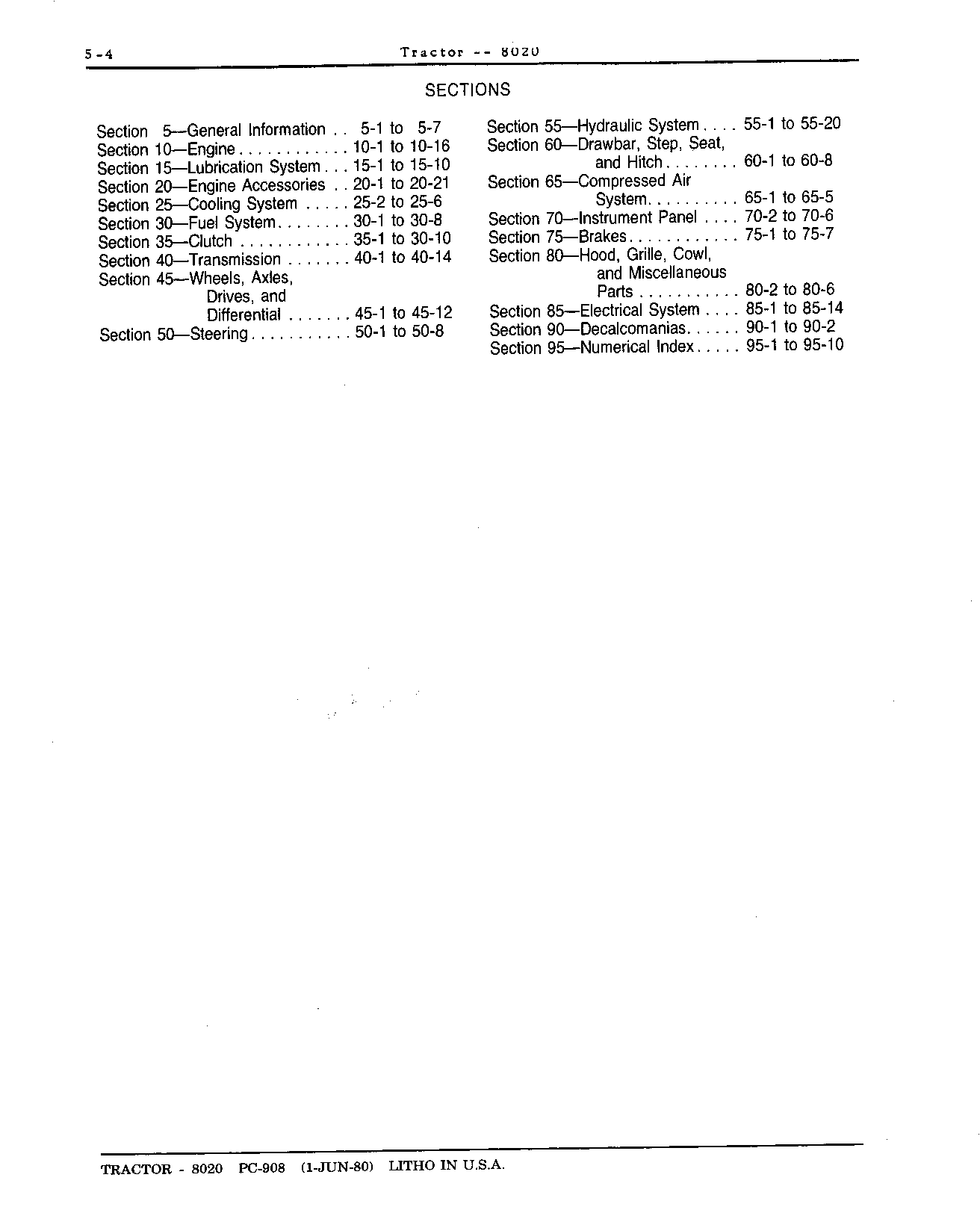 Section 5- General Information (Continued)