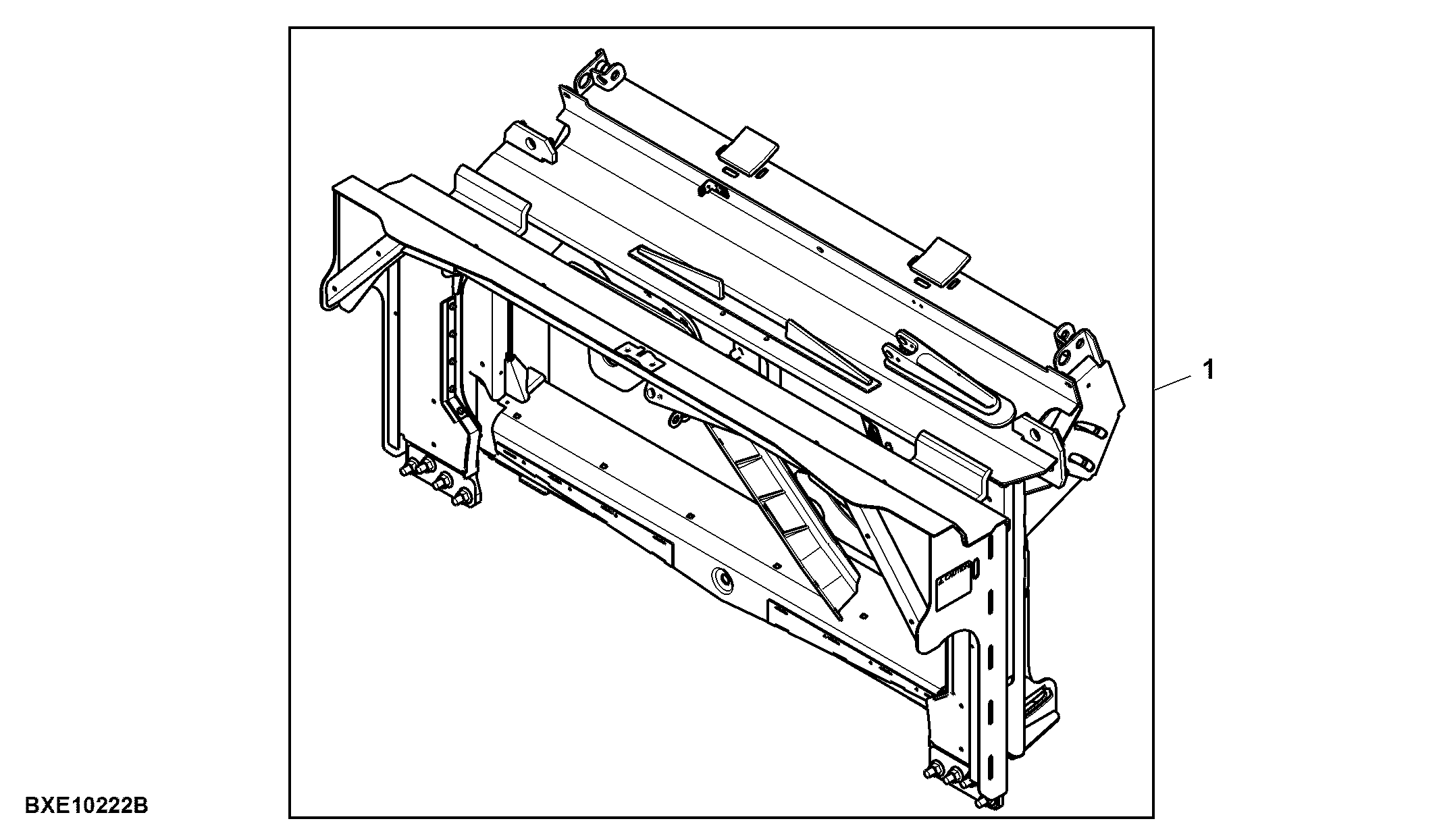 Attachments, Lateral Tilt Frame and Fore / Aft Frame
