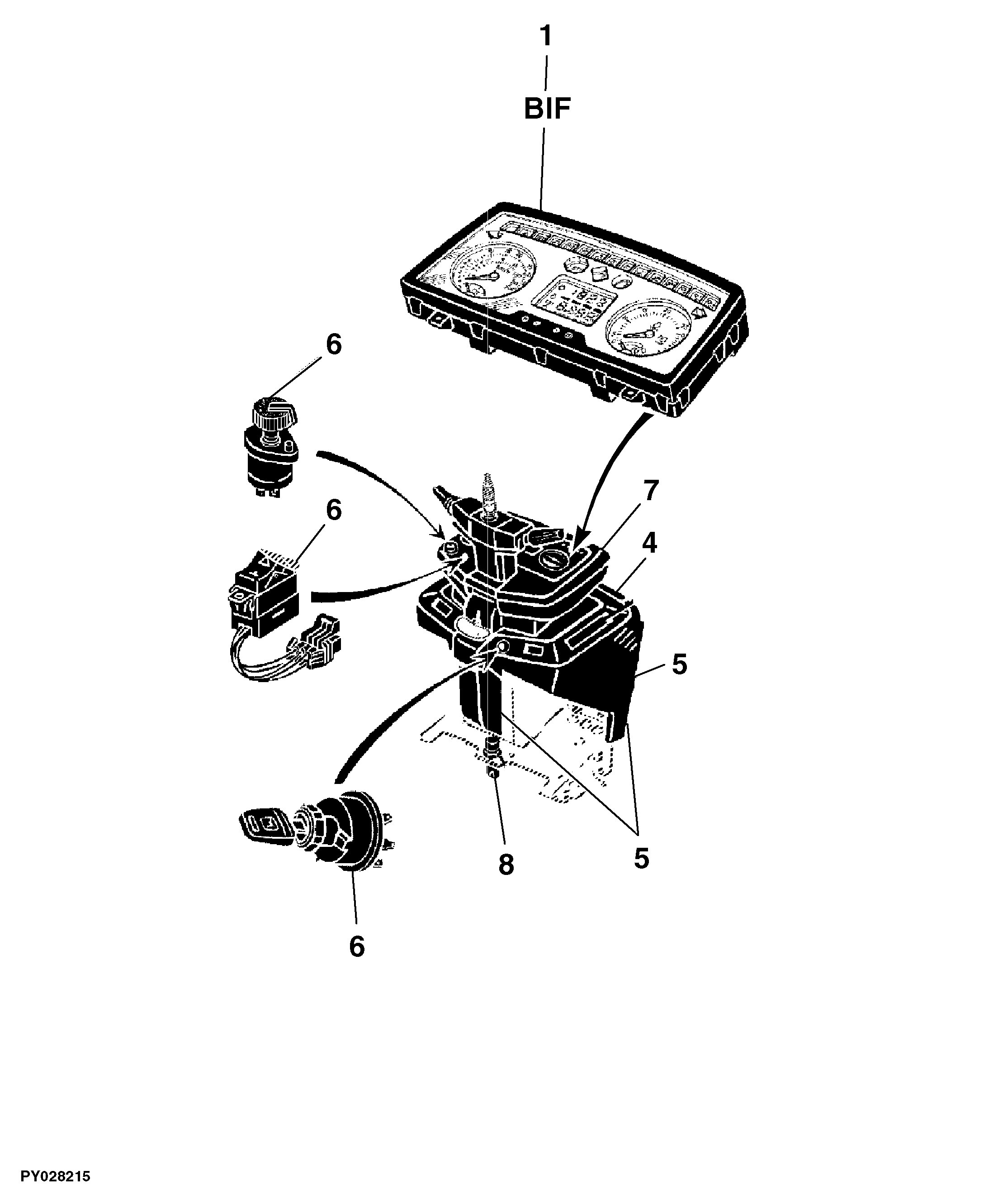 93 Operators Station, Controls And Accessories