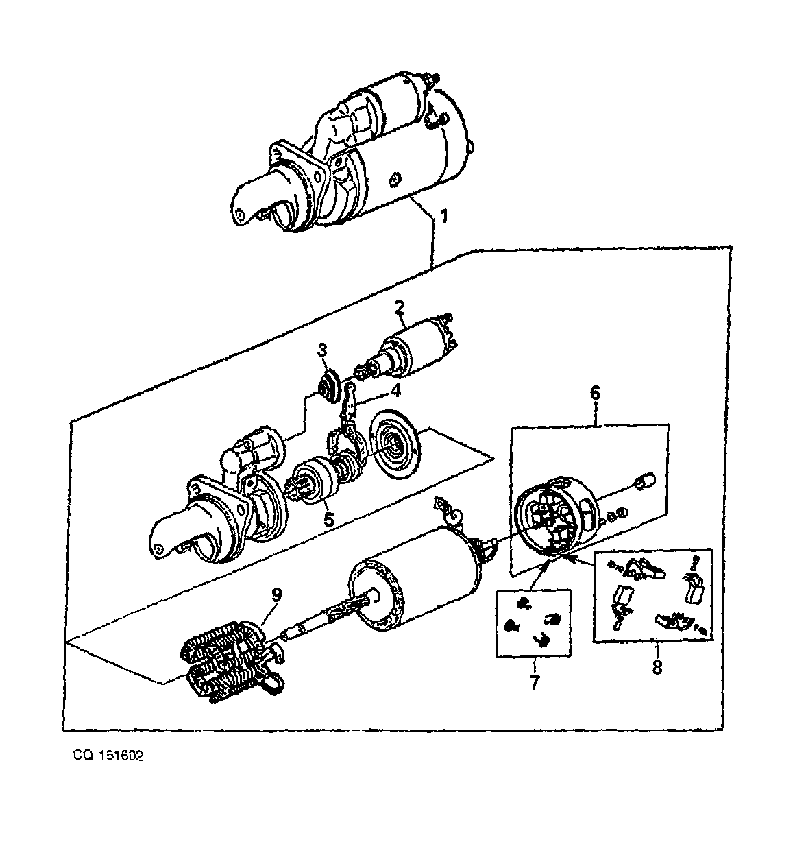 MOTOR DE PARTIDA E COMPONENTES LUCAS - SOMENTE ARGENTINA