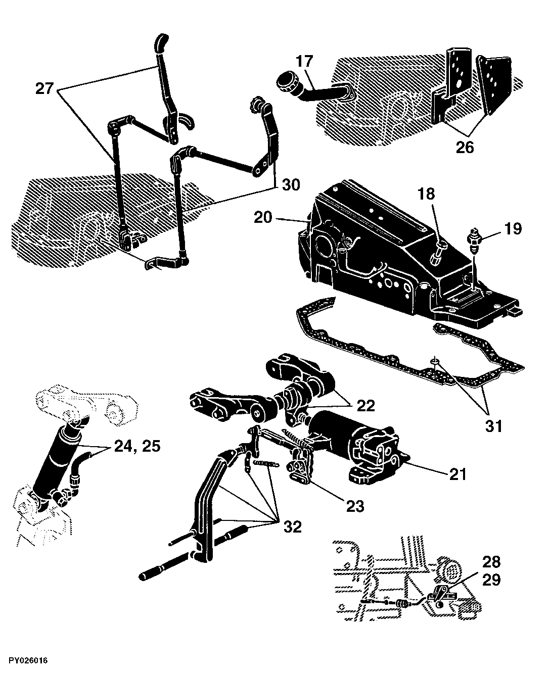 71 HYDRAULIC PUMPS, ROCKSHAFT, 3-POINT HITCH