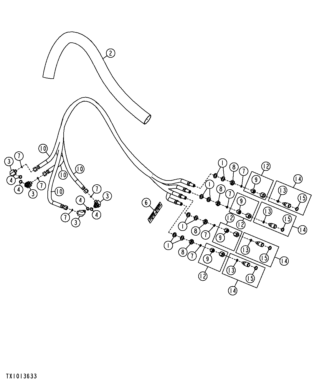 Transmission / Hydrostatic Diagnostic Plumbing ( - 137828)