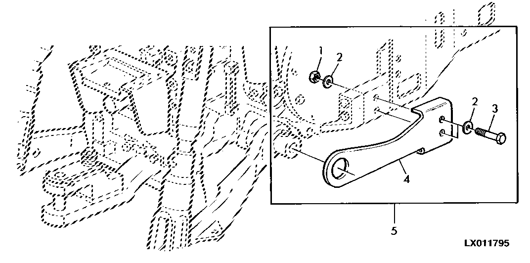 LOAD CONTROL SHAFT, SUPPORT - FIELD INSTALLATION KIT